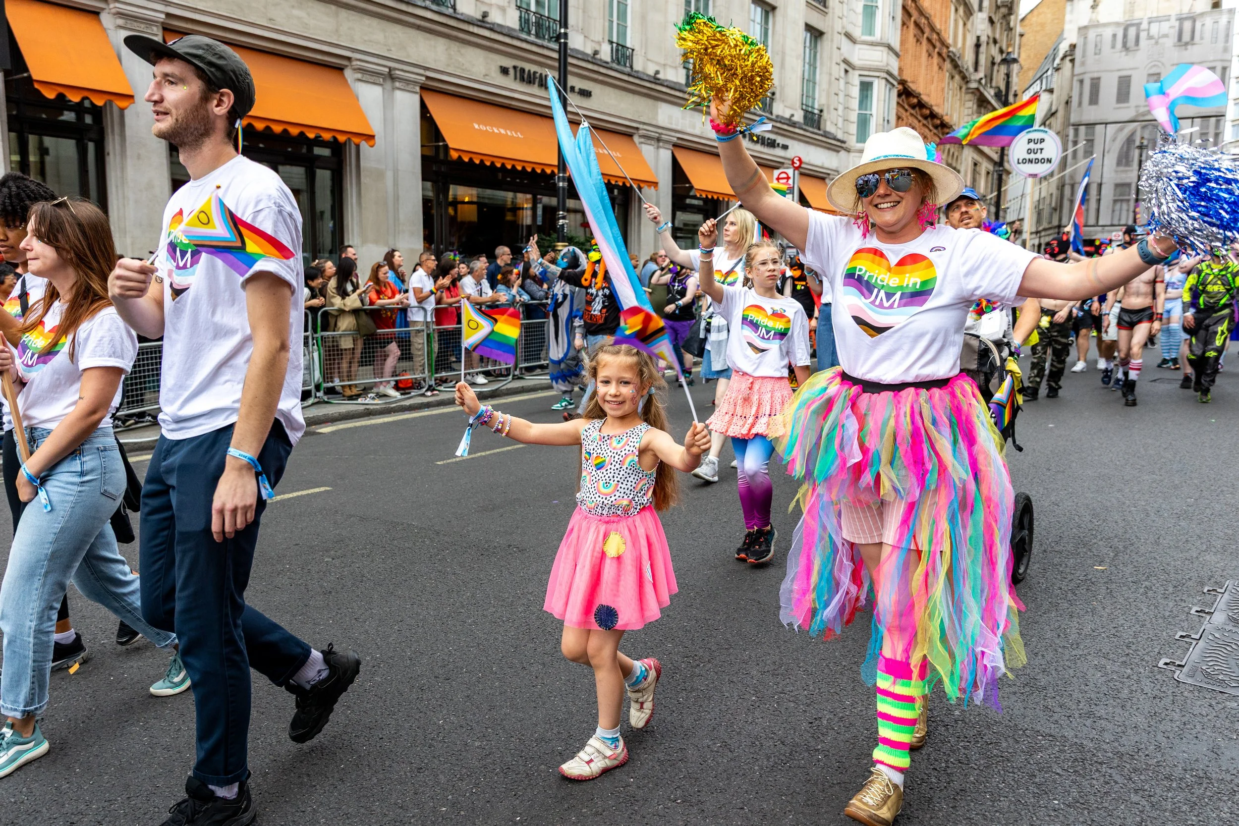 Johnson Matthey (JM) at Pride in London 2025. (Marina Black Media)