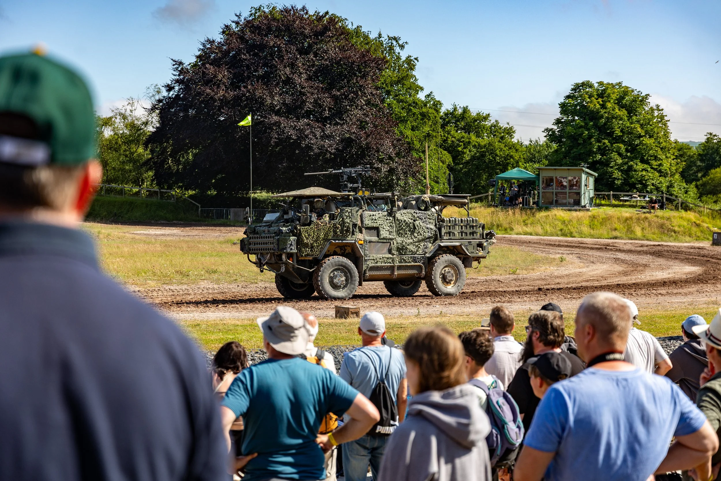 A heavily-armoured vehicle currently used in the British Army. (Marina Black Media)