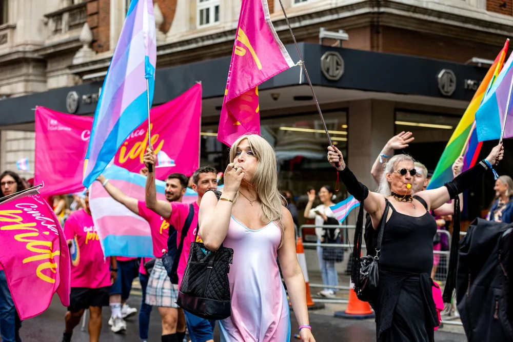  Civil Service LGBT+ Network at Pride in London 2025. (Marina Black Media) 