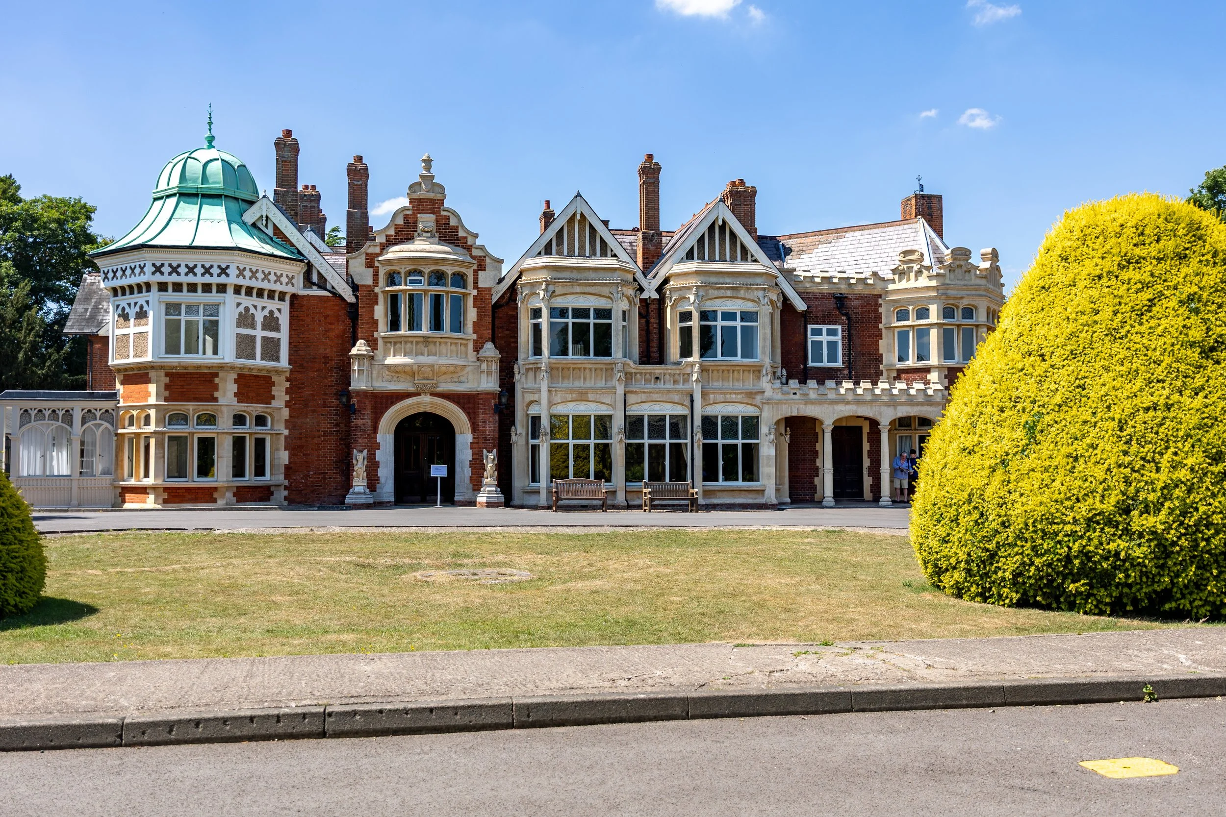  Original Victorian mansion at Bletchley Park. (Marina Black Media) 