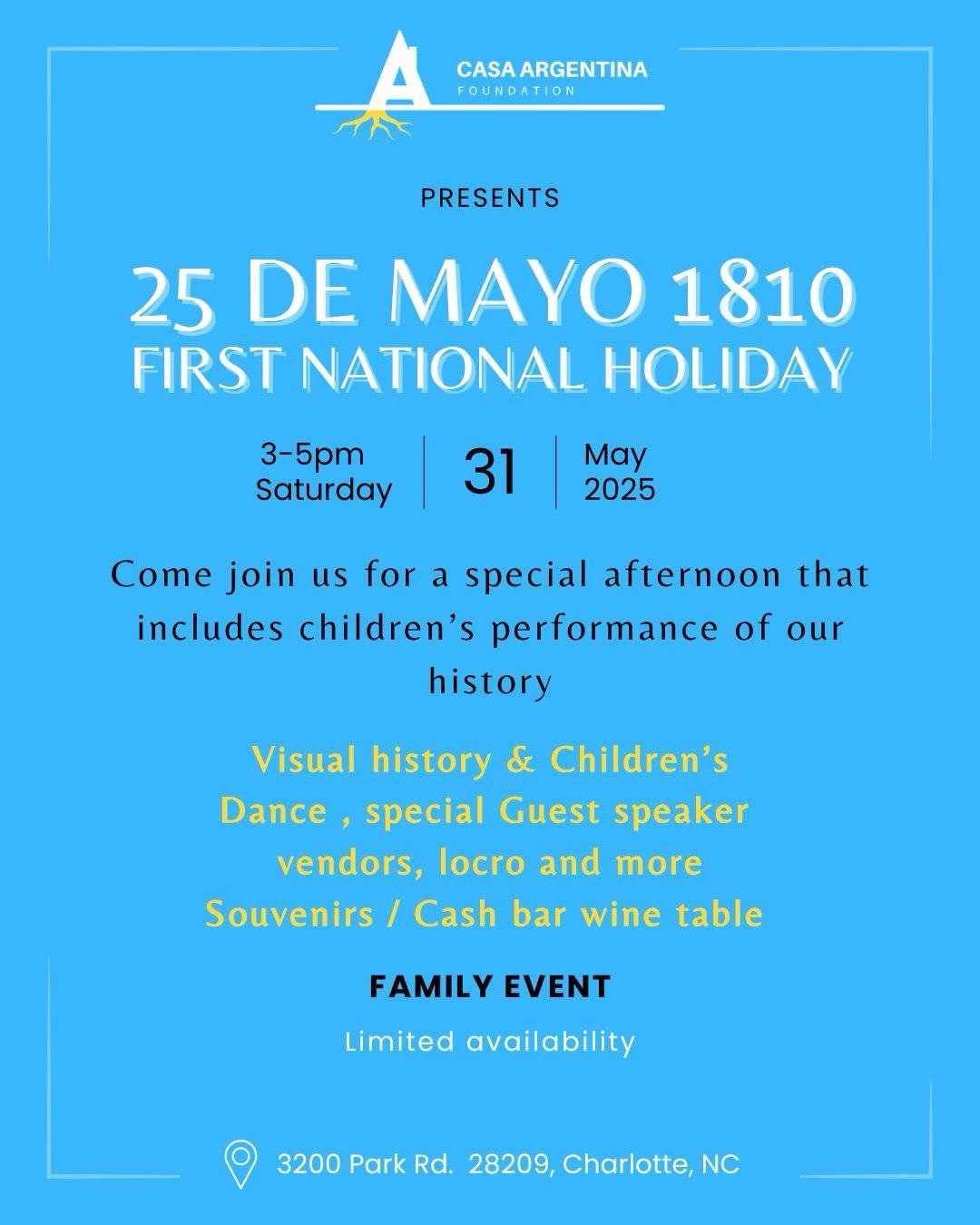 First National Holiday & Revolution of May