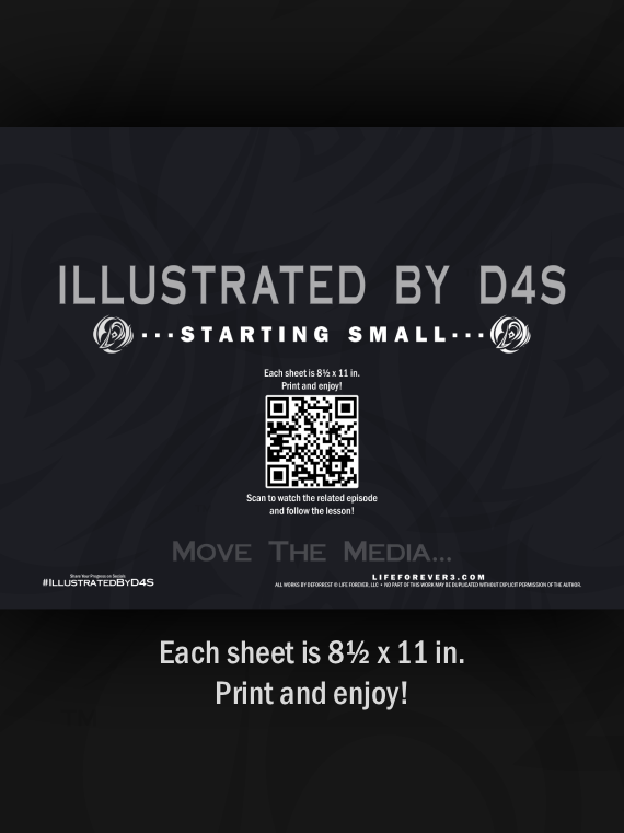 Starting Small - Illustrated By D4S Digital Worksheet