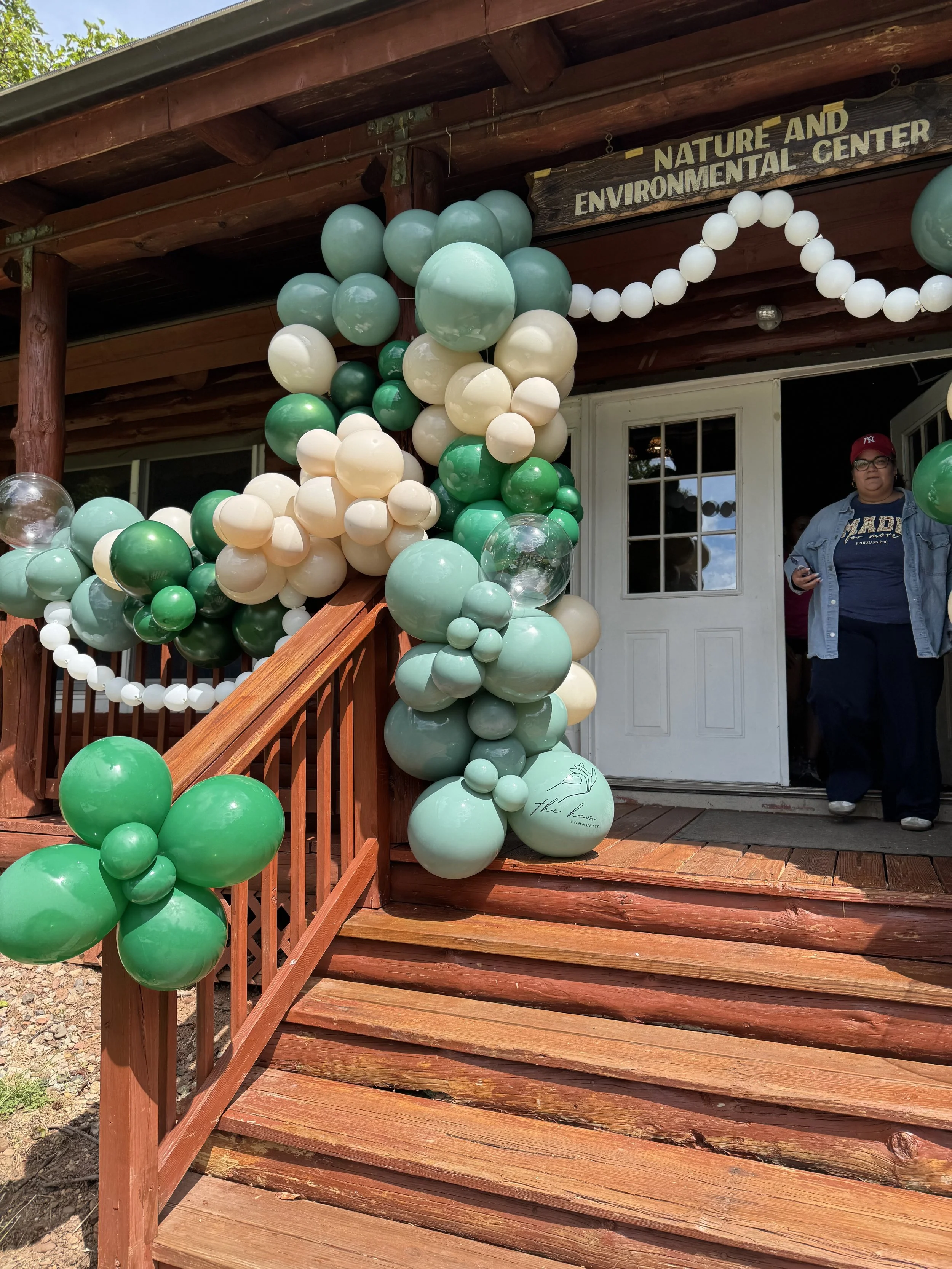 Entrance Balloon decorations in Edison New jersey. Events