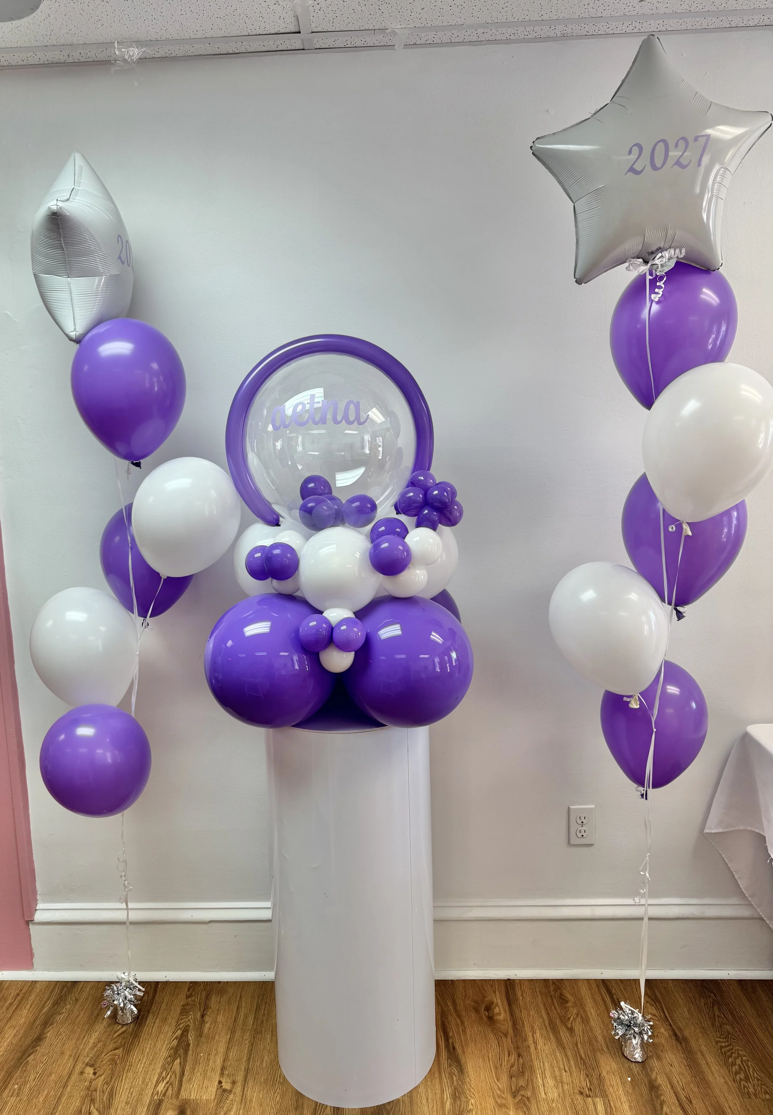 NJ Aetna Balloons Event. Corporate events decorations