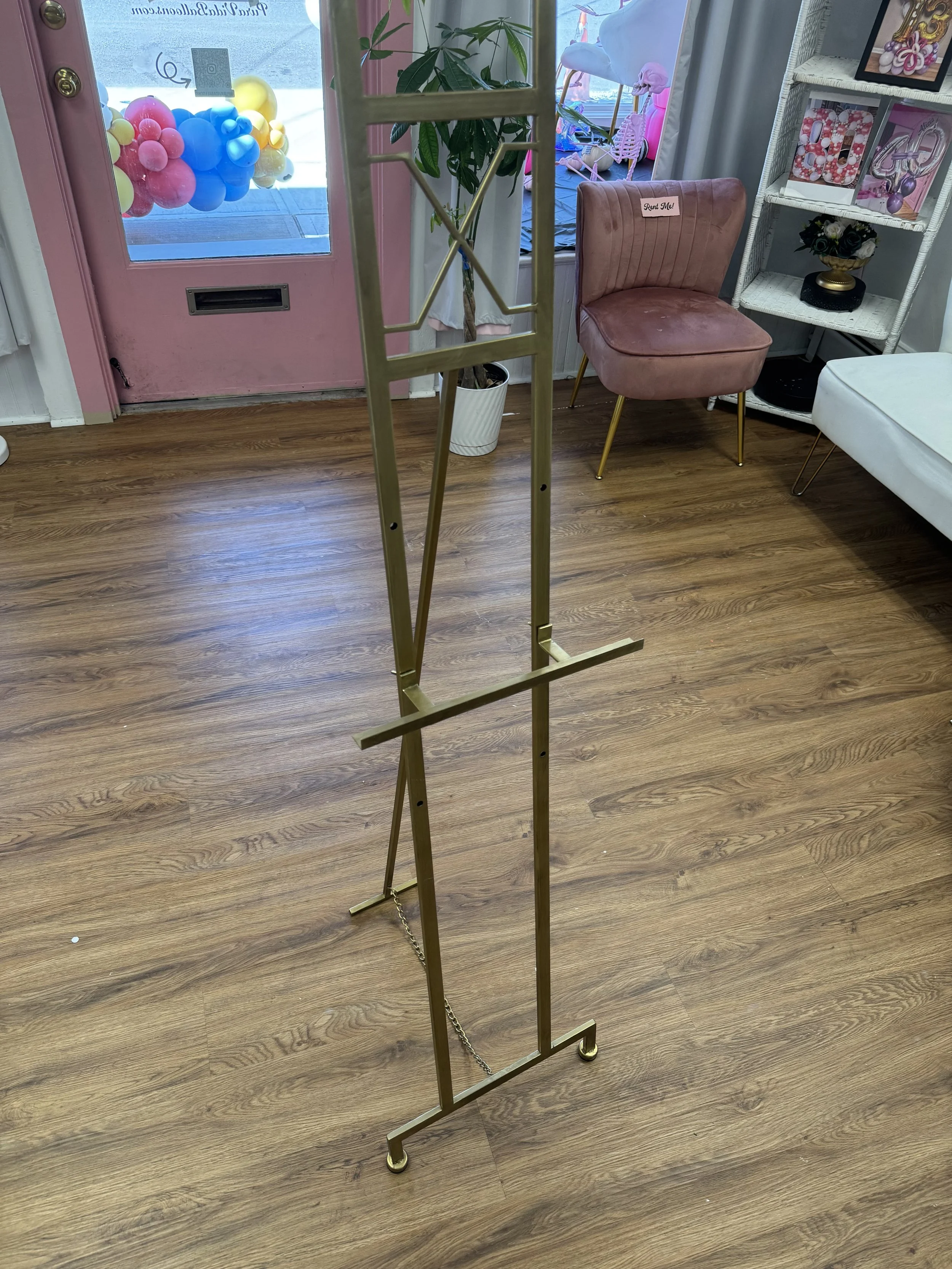 Gold Easel