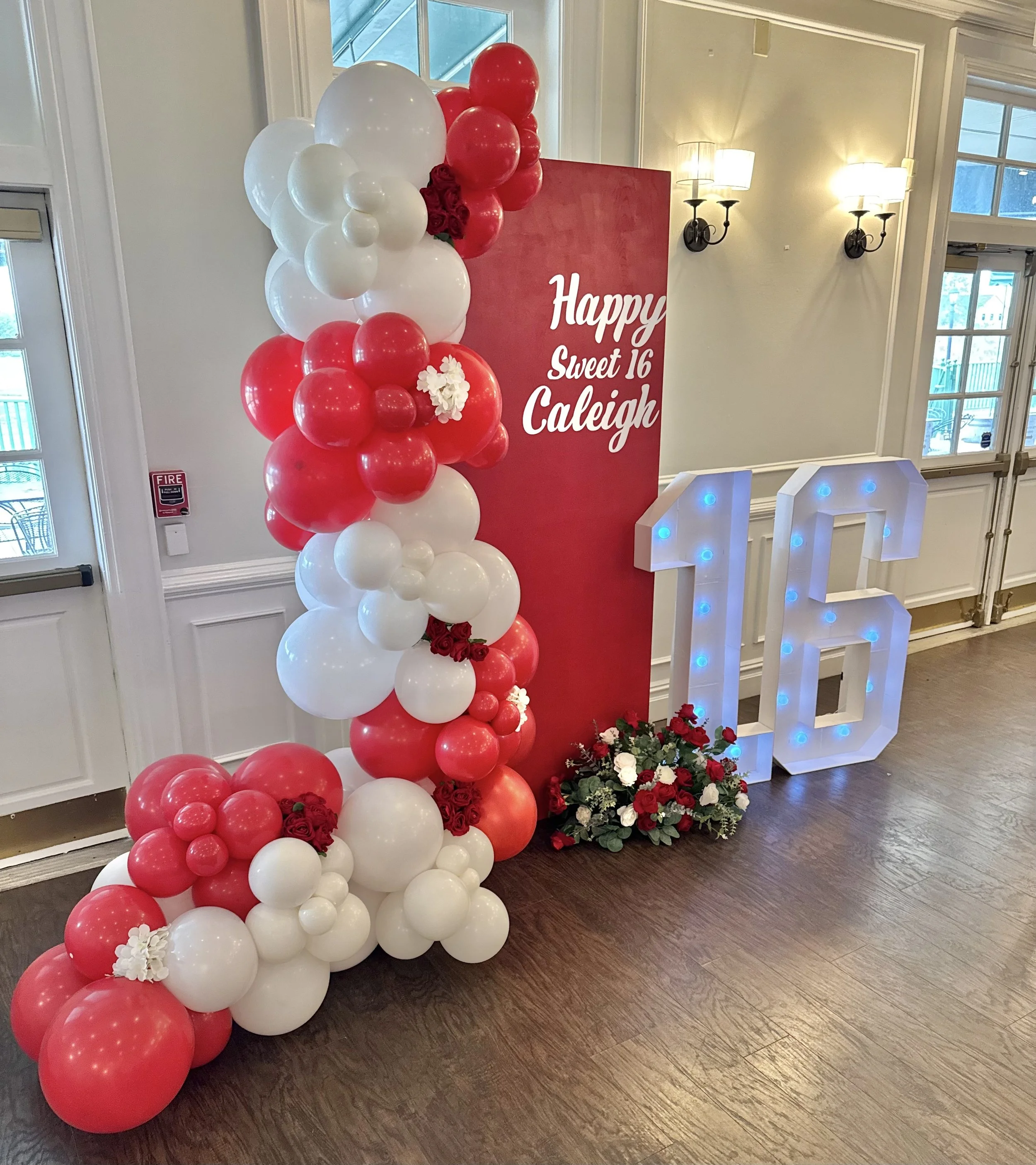 sweet sixteen decorations for parties in New Jersey.