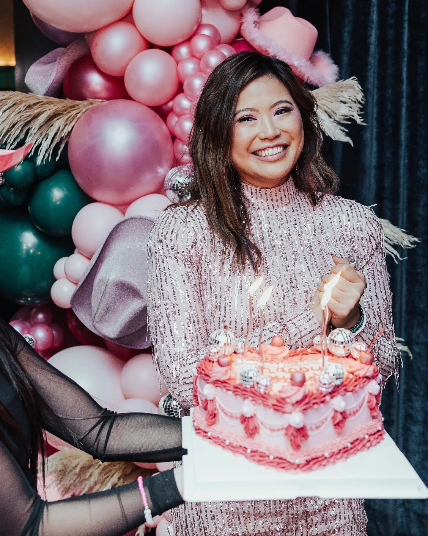 Michelle&rsquo;s 40th birthday celebration was on another level. The theme incorporated palettes of pink and sparkle, cowboy hats, and all around good vibes. The little details really came together to give her a special decor for a special milestone.