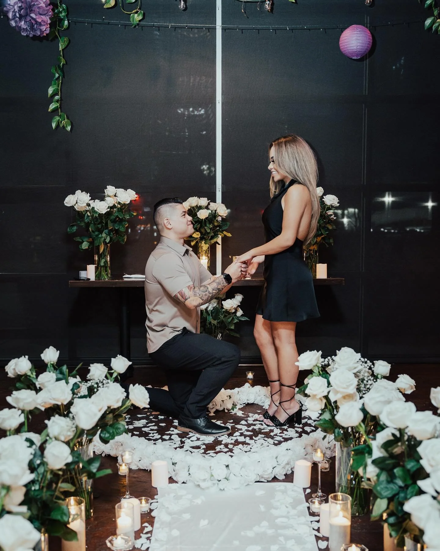 Congratulations to Bradlee and Yvret on their recent engagement. The dim and moody lighting, floral + candles, and overall vibes provided a romantic setting for popping the question.
&mdash;
#stevenzhangphotography #seattleweddingphotographer #seattl
