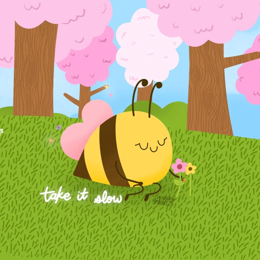 A little reminder to take it slow 😌

Hope you have a great start to the new week! 💖

#cuteartstyle #kawaiiart #procreateartists