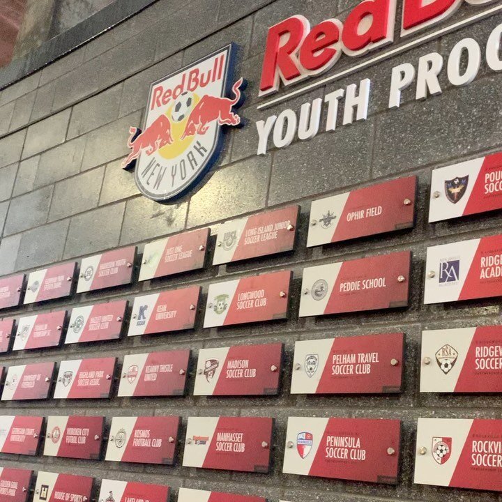 Today our founders Ray &amp; Jose were present for the unveiling of the 
K Thunder plaque at Red Bulls arena. What a special event, to celebrate our continued partnership with the Red Bulls organization. 
Creating opportunities for our youth!

Vamos!