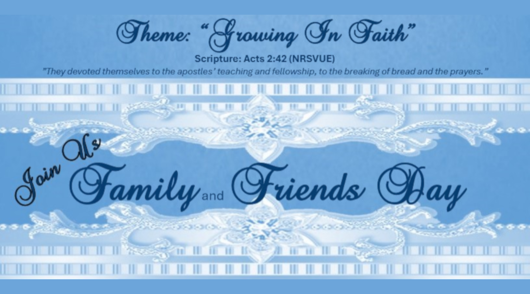 Friends &amp; Family Day