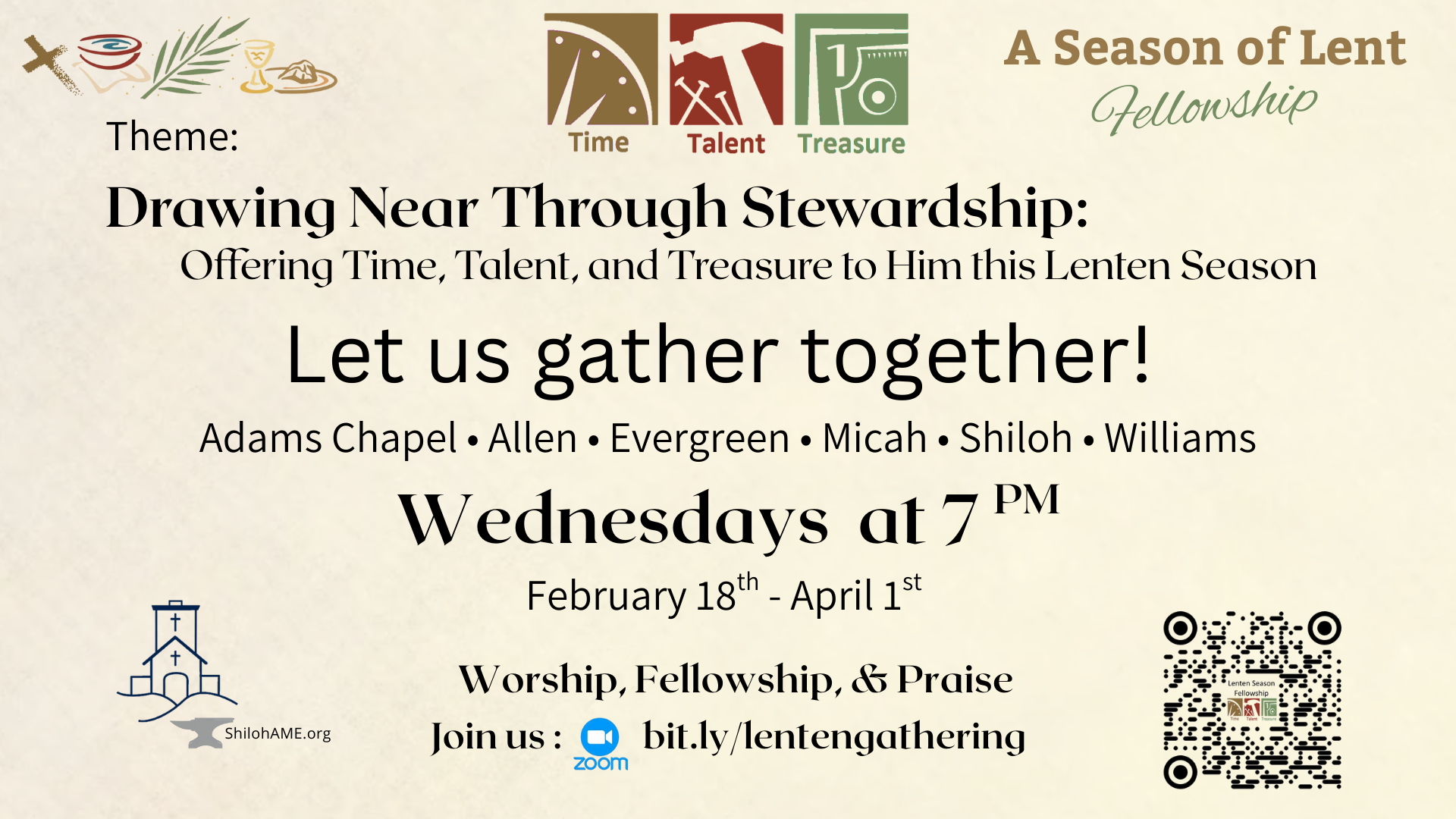 🌿Lenten Season Fellowship🌿