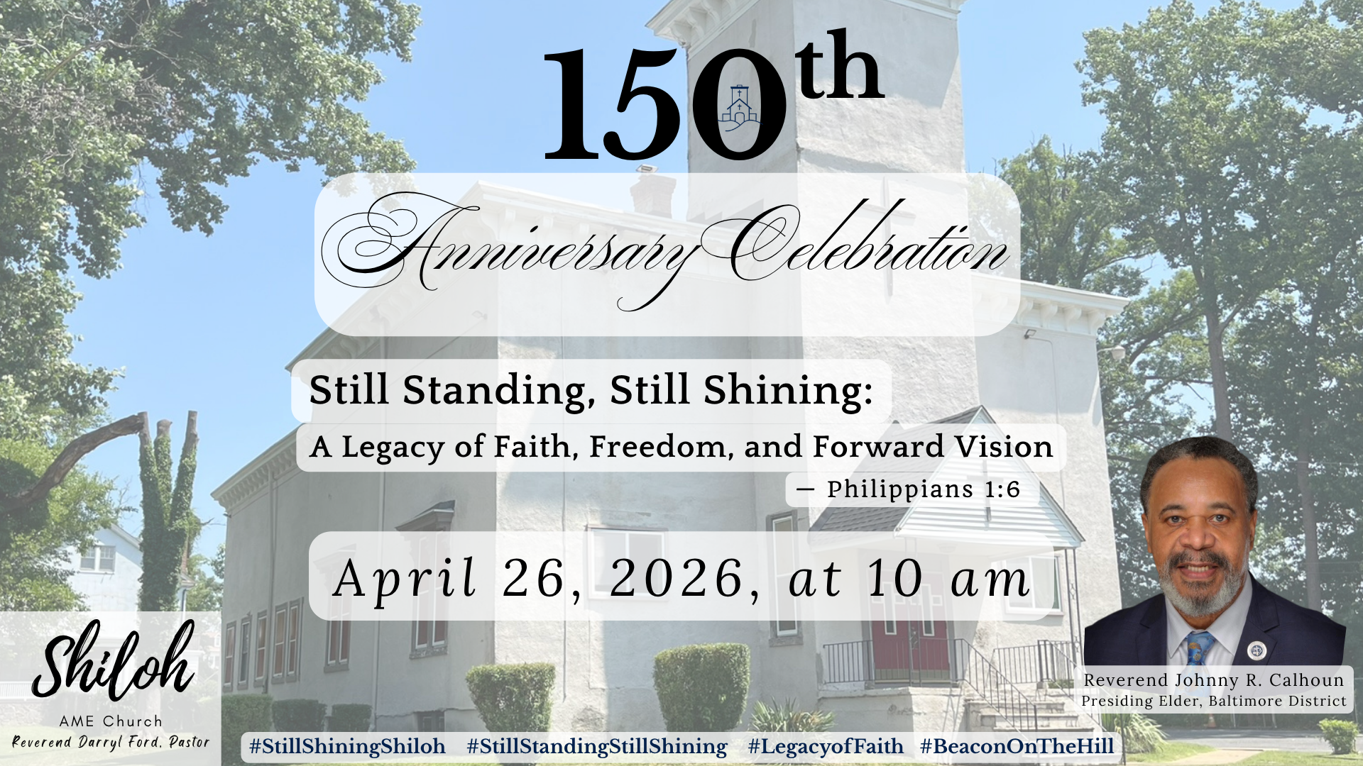 150th Church Anniversary