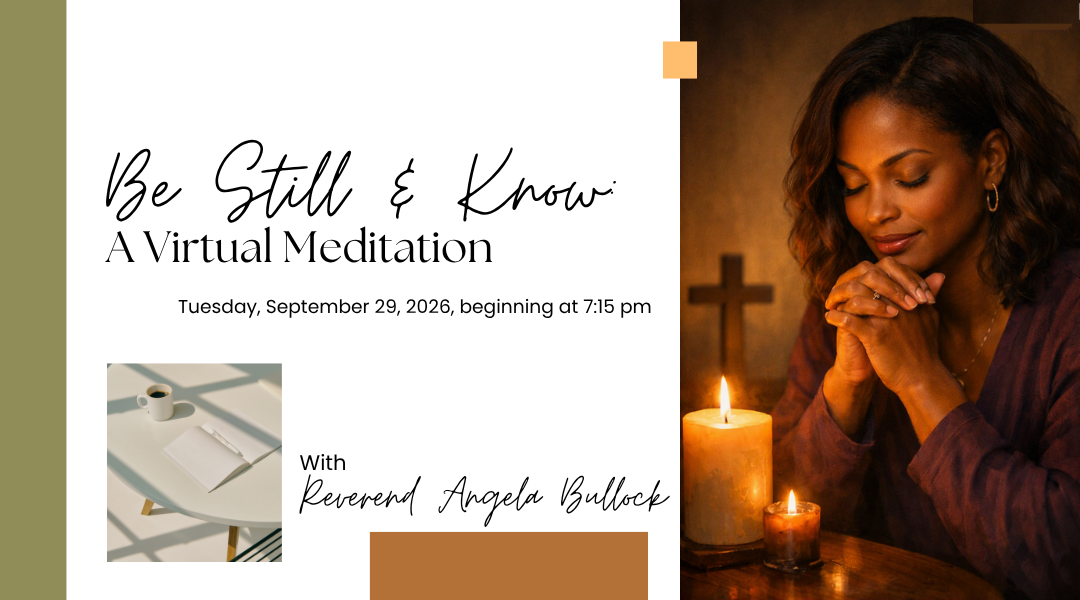 Be Still &amp; Know