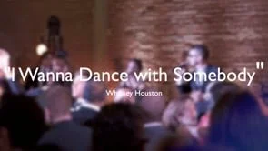 "I Wanna Dance with Somebody" by Whitney Houston performed by DANNY RAY and the ACOUSTIC PRODUCTION