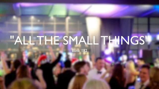 "All the Small Things" performed by DANNY RAY and the ACOUSTIC PRODUCTION