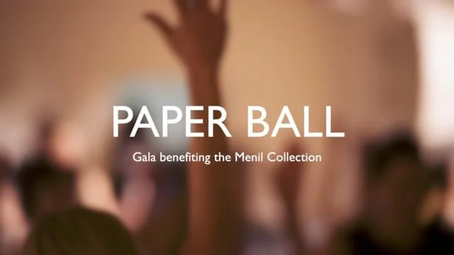 The Menil Collection Paper Ball Gala