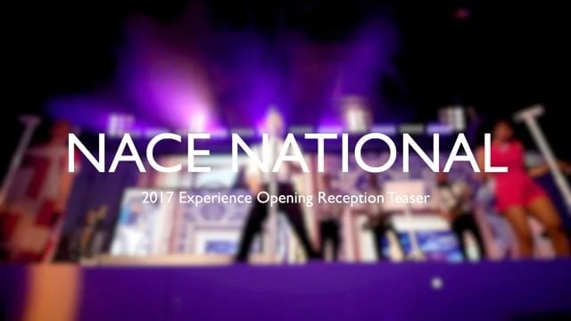 NACE EXPERIENCE CONFERENCE 2017 - National Conference in Houston Opening Reception Teaser