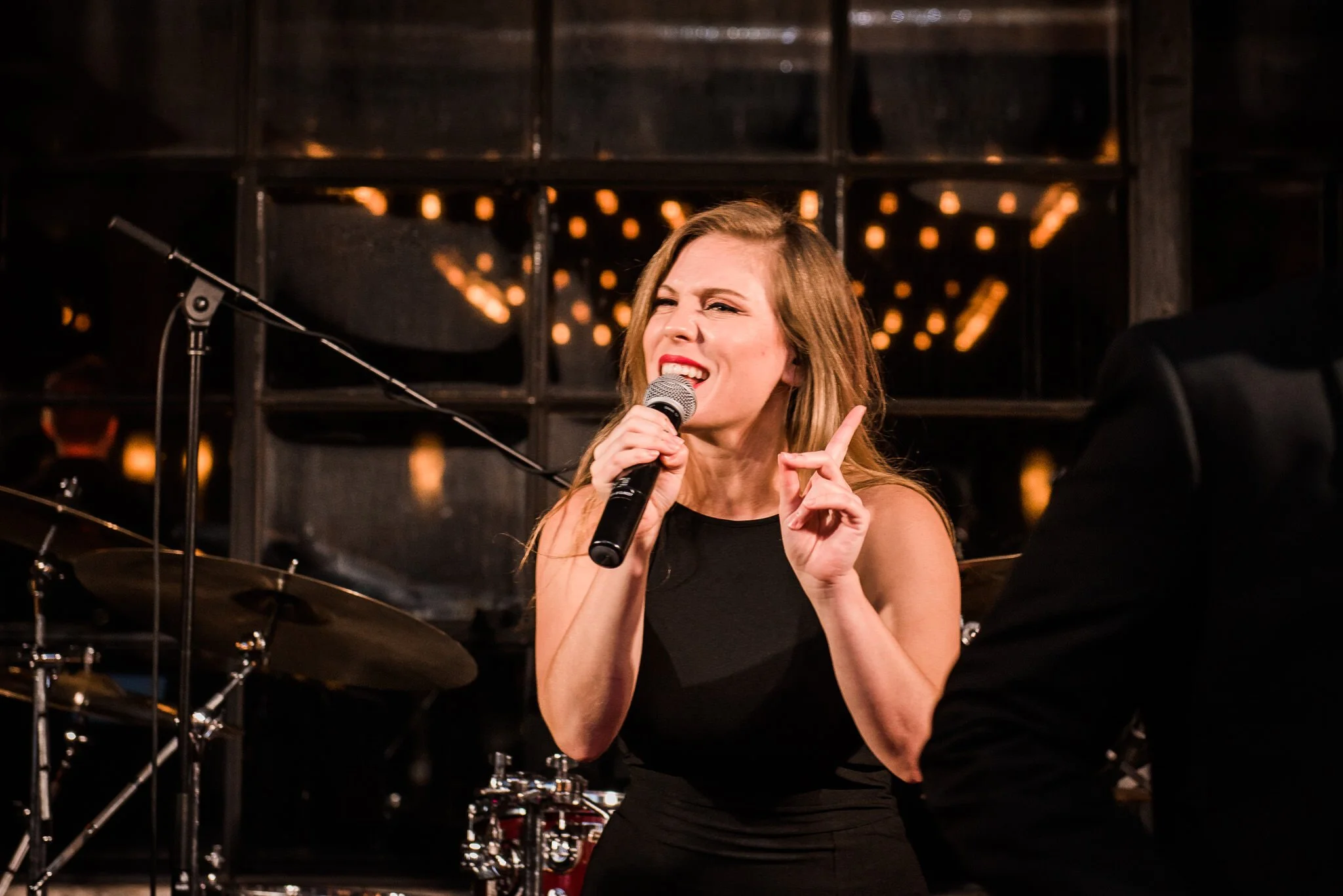  Teresa showing some emotion at Astorian!  Photo by Nate Messara Photogarphy 