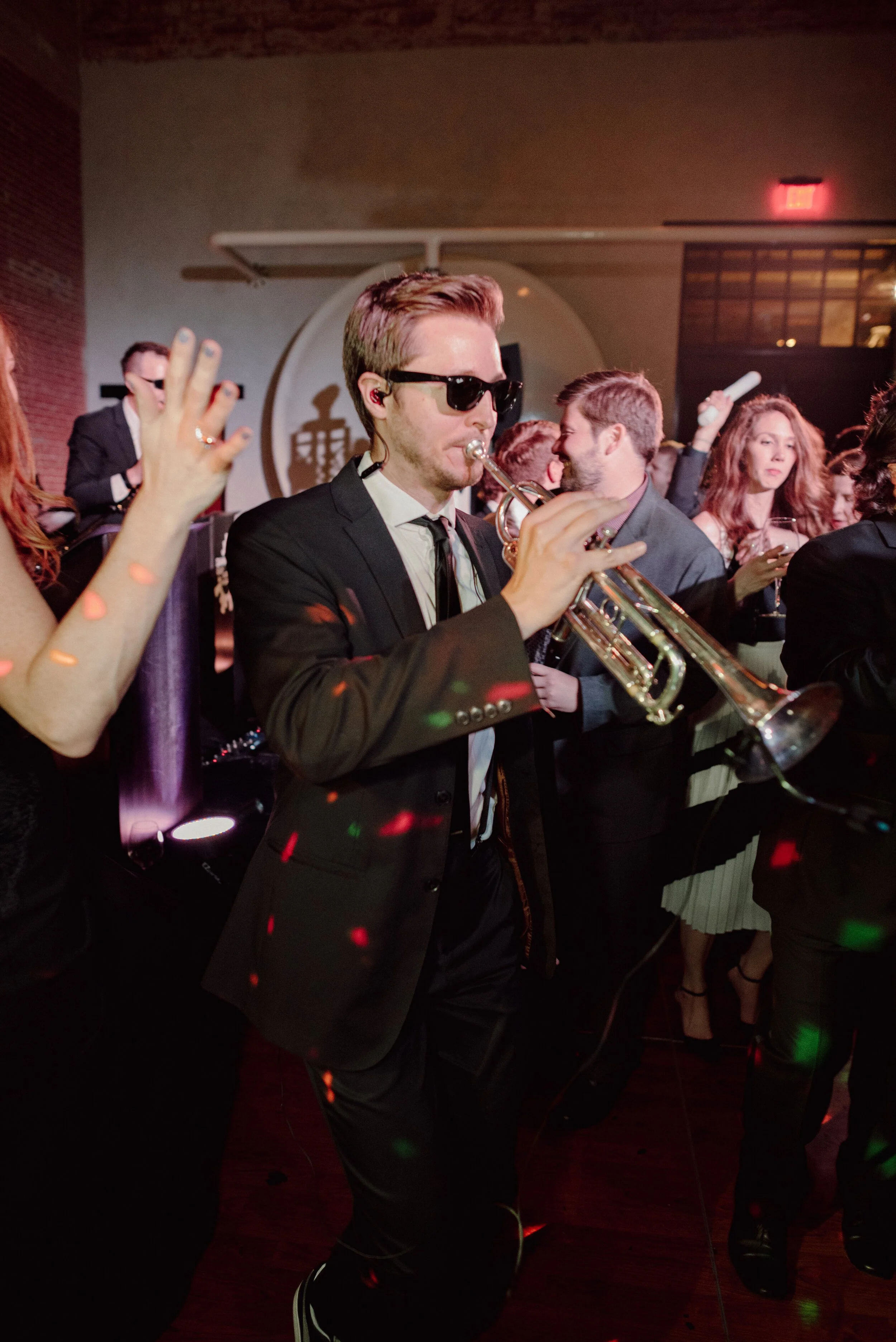  Kelby on the dance floor at Hotel Emma  Photo by @shylaurelphotography 