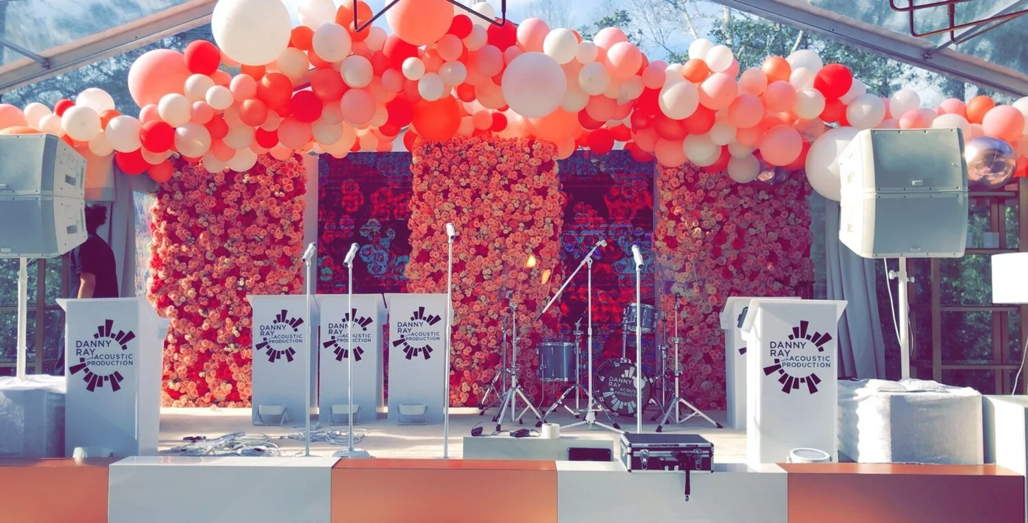  Most epic stage ever.  Private Valentine’s Day Party. 