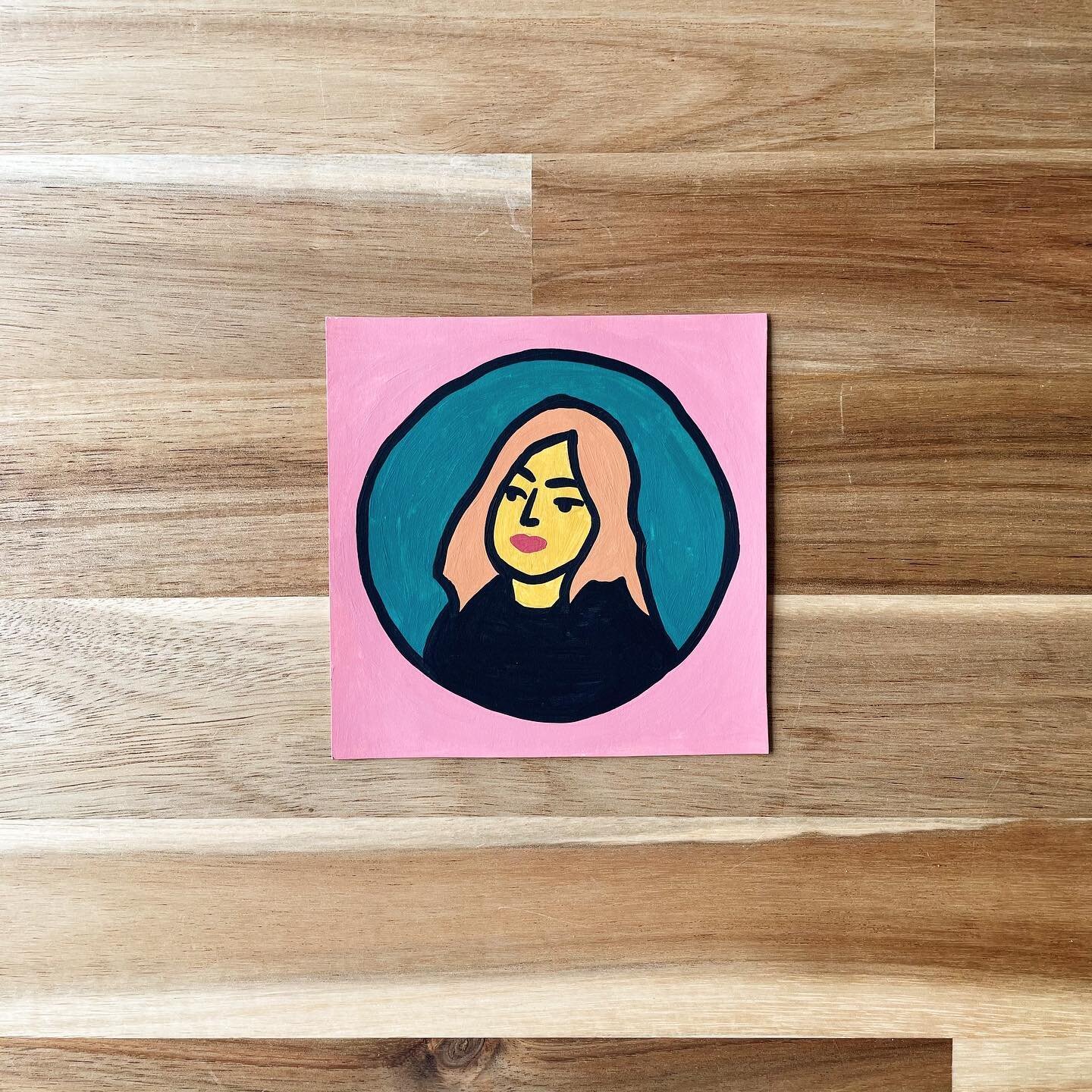 (97/100) Single &ldquo;needy&rdquo; by @mollyjburch🔥 Painted with acrylic on 4&rdquo; x 4&rdquo; paper for my #100albumswithlaura project 🌈

This song feels smooth and confident 🥰

Scroll to see the original 🤍 Comment below what album covers I sh