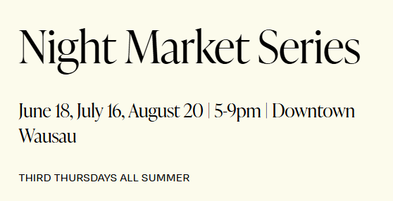 Wausau Makers Market: July Summer Night Market