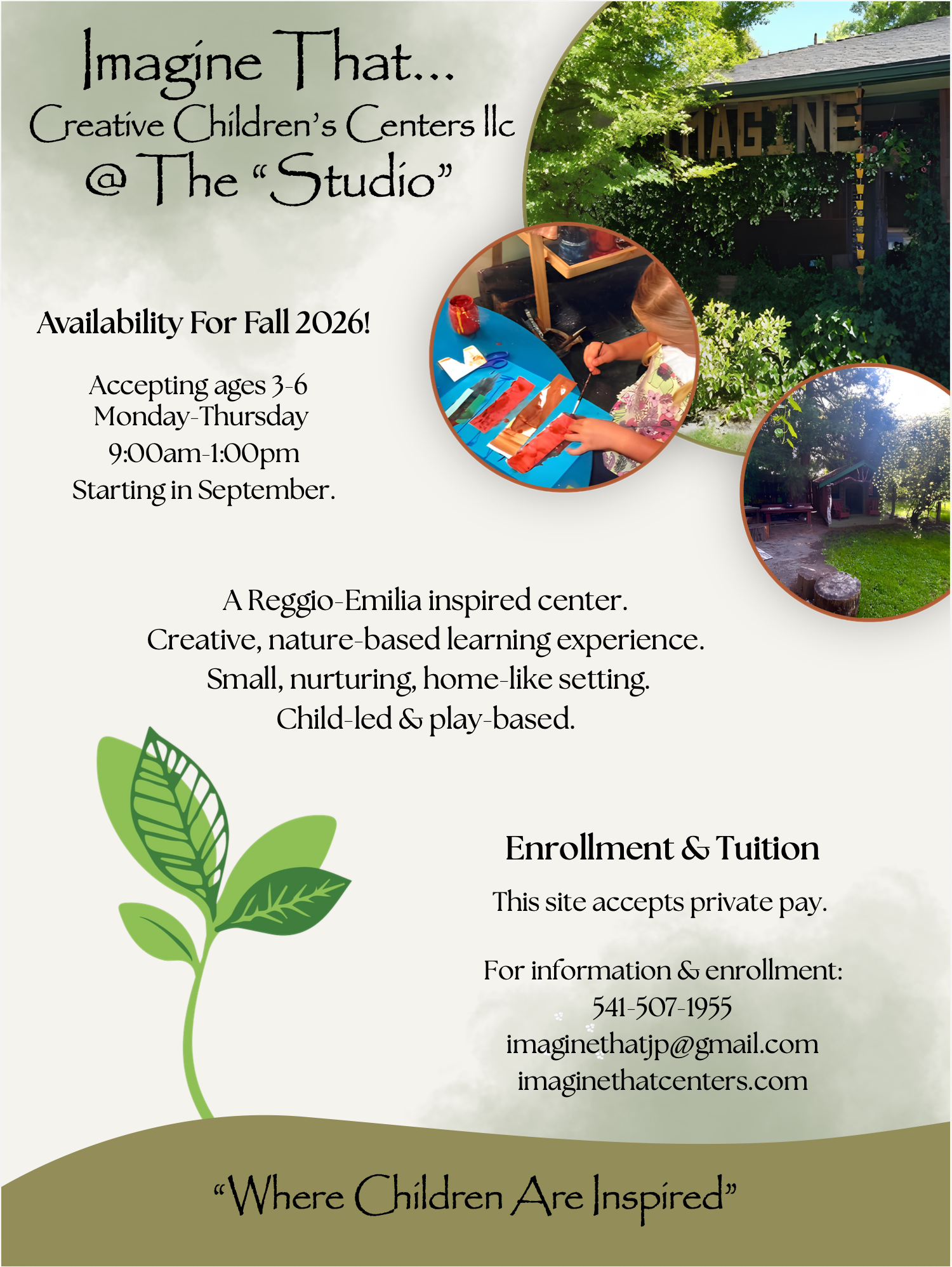 The "Studio" Site Flyer 2026