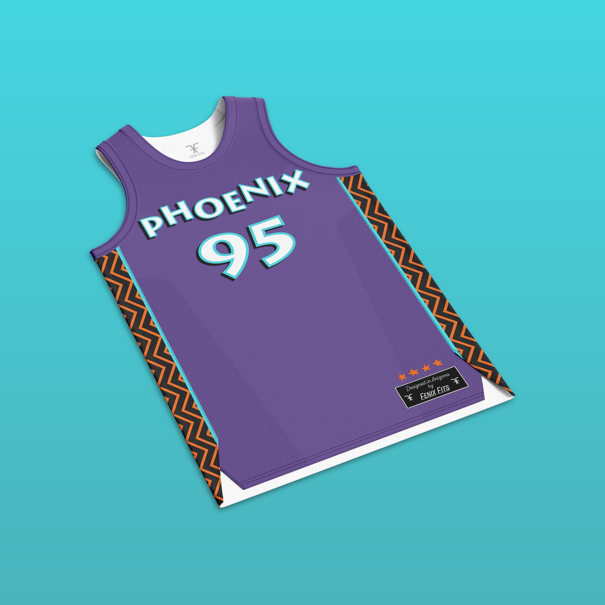 95 VIBES Jersey by Fenix Fits to match the Nike Book 1 95 All Star
