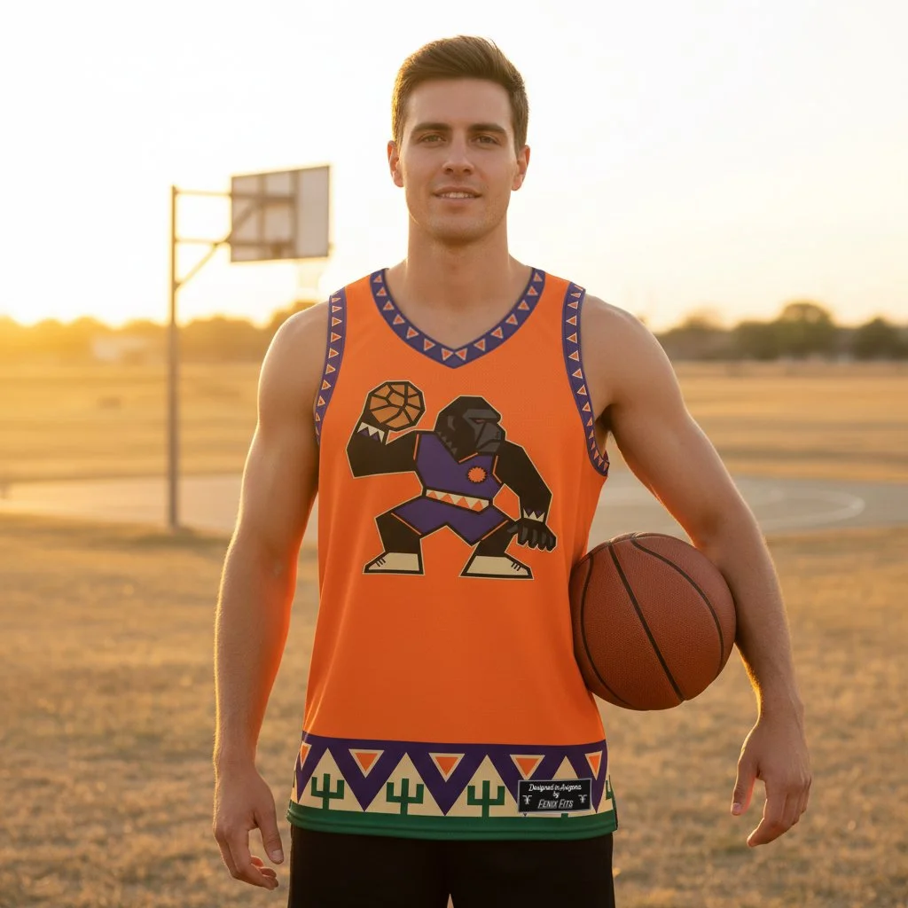 Yotes-Rilla orange jersey by Fenix Fits