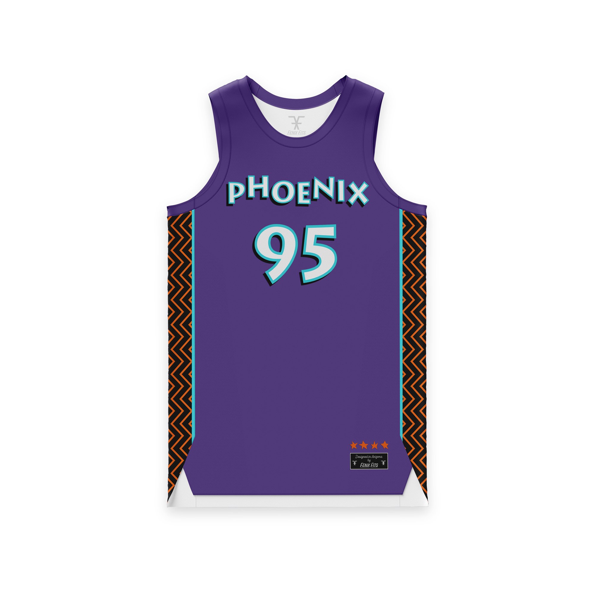 95 VIBES Jersey by Fenix Fits to match the Nike Book 1 95 All Star