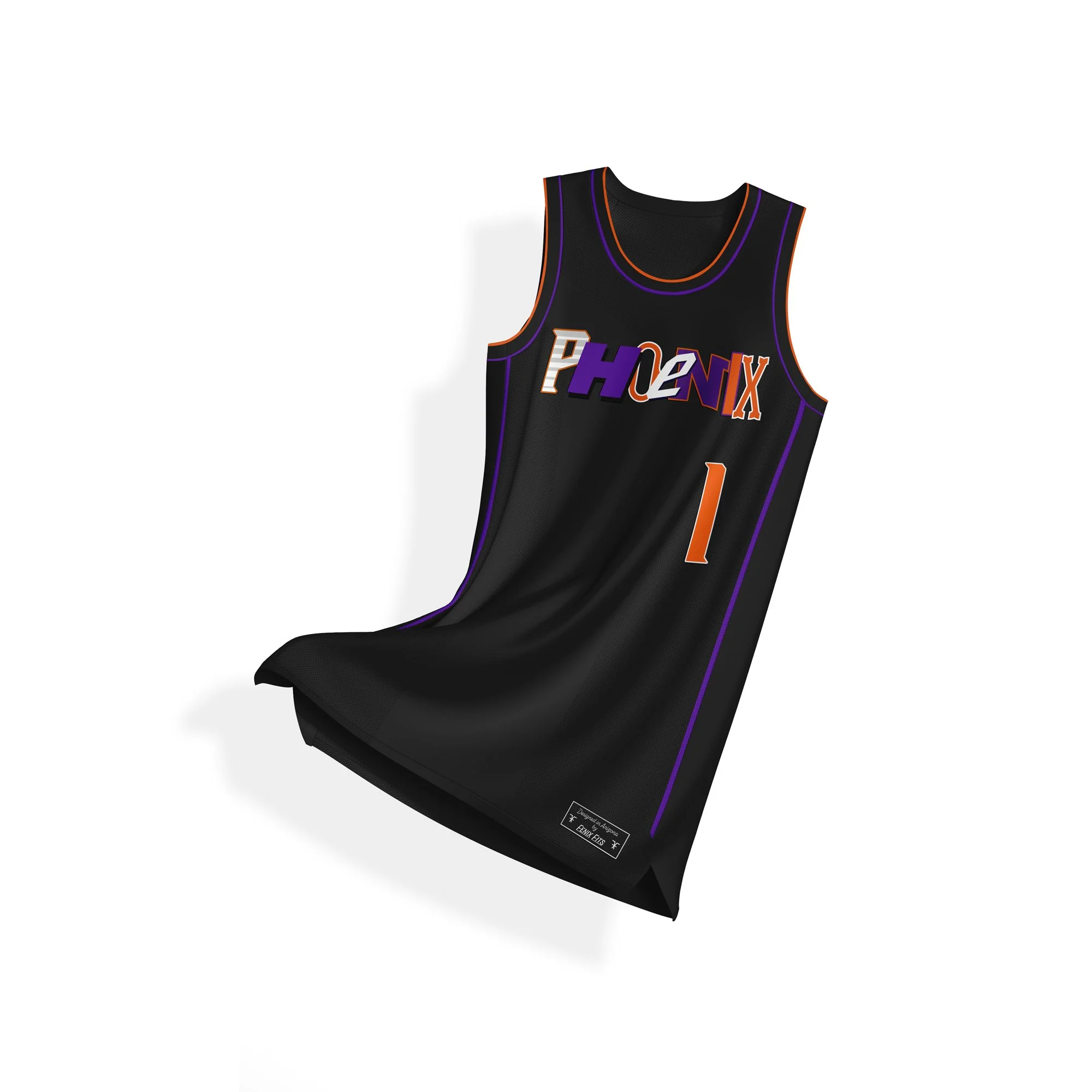 Phoenix Mixtape Jersey - Black