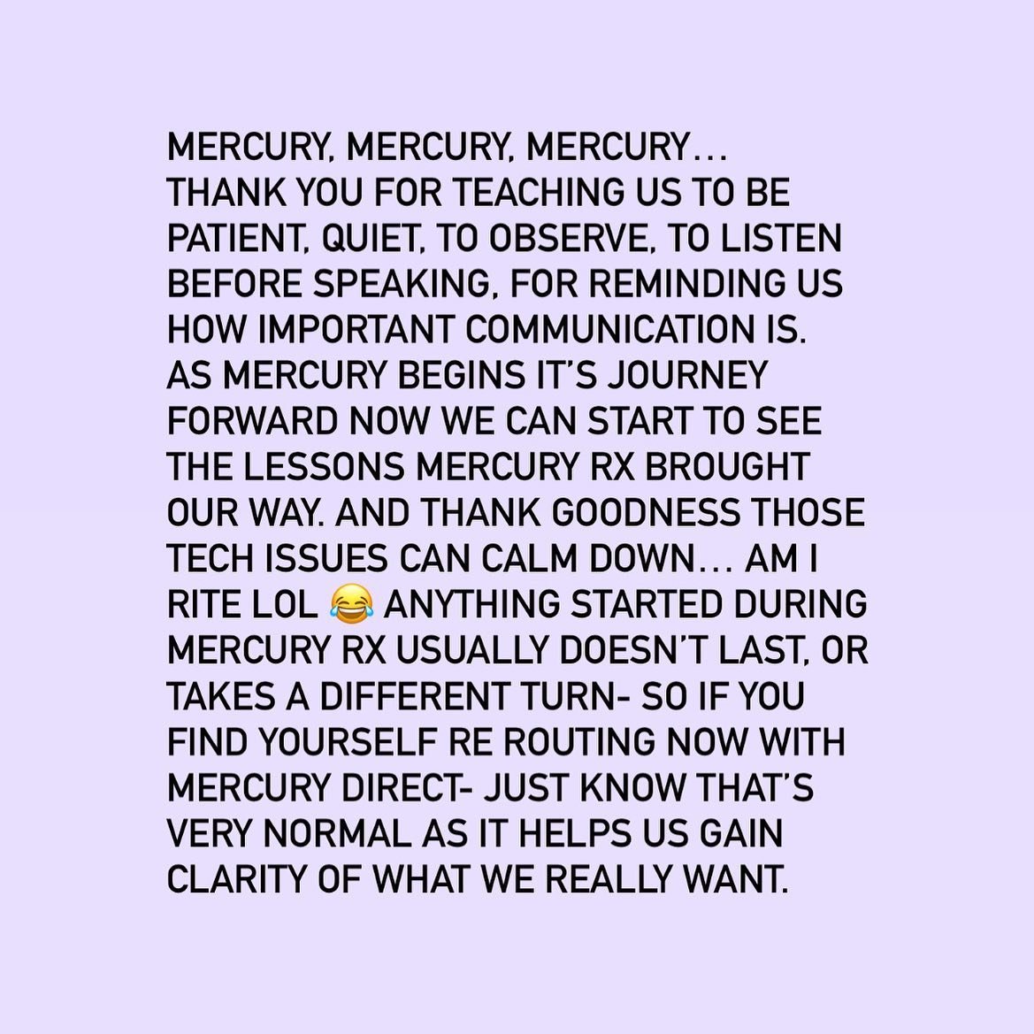 A little message about Mercury Stationing Direct in Aries!!!! CLARITY ✨🌈🤍🌸🌊💭👏🏼🥳 

#mercuryinaries #mercurydirect #mercuryastrology #astrologytransits #astrologer