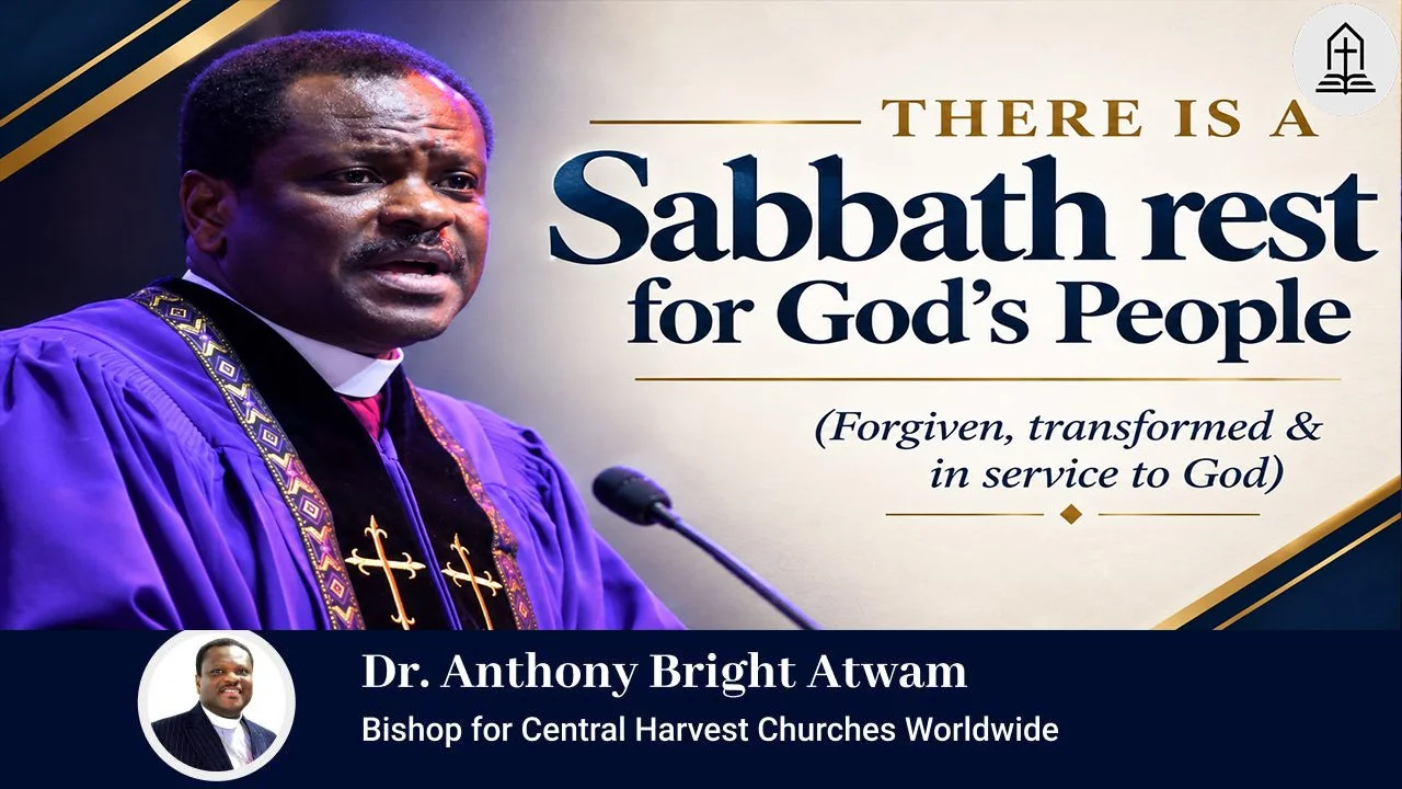 There is Sabbath rest for God's People (Forgiven, transformed, &amp; in service to God)