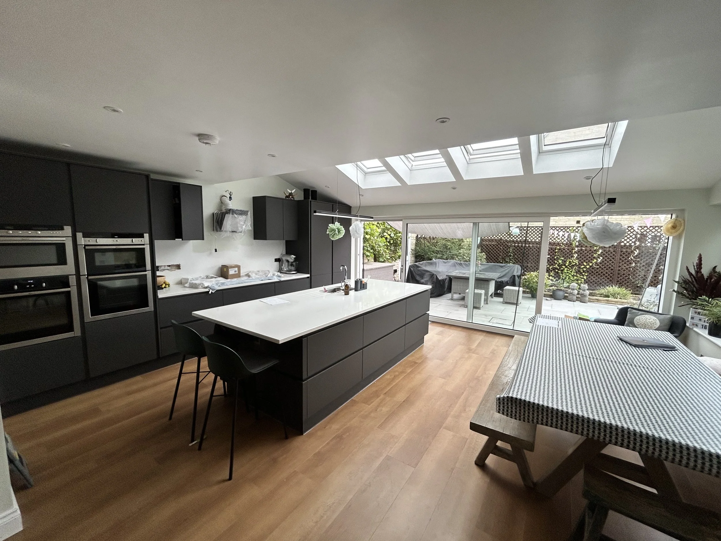 Kitchen refit in rear extension, Witney