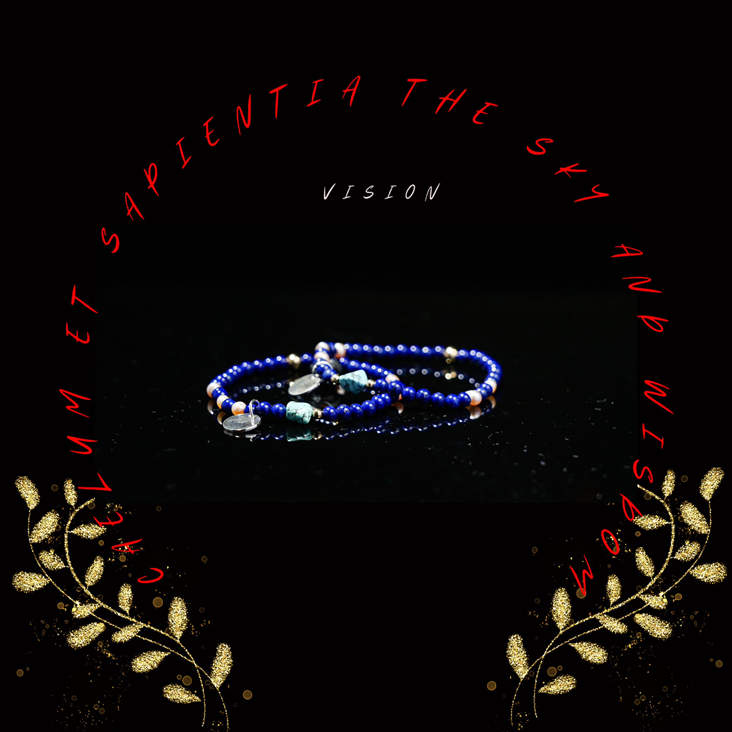 Sagittarius Theme - Bracelet Lapis lazuli Version Caelum Et Sapientia (The Sky and Wisdom) x2 ASTROAUM.png