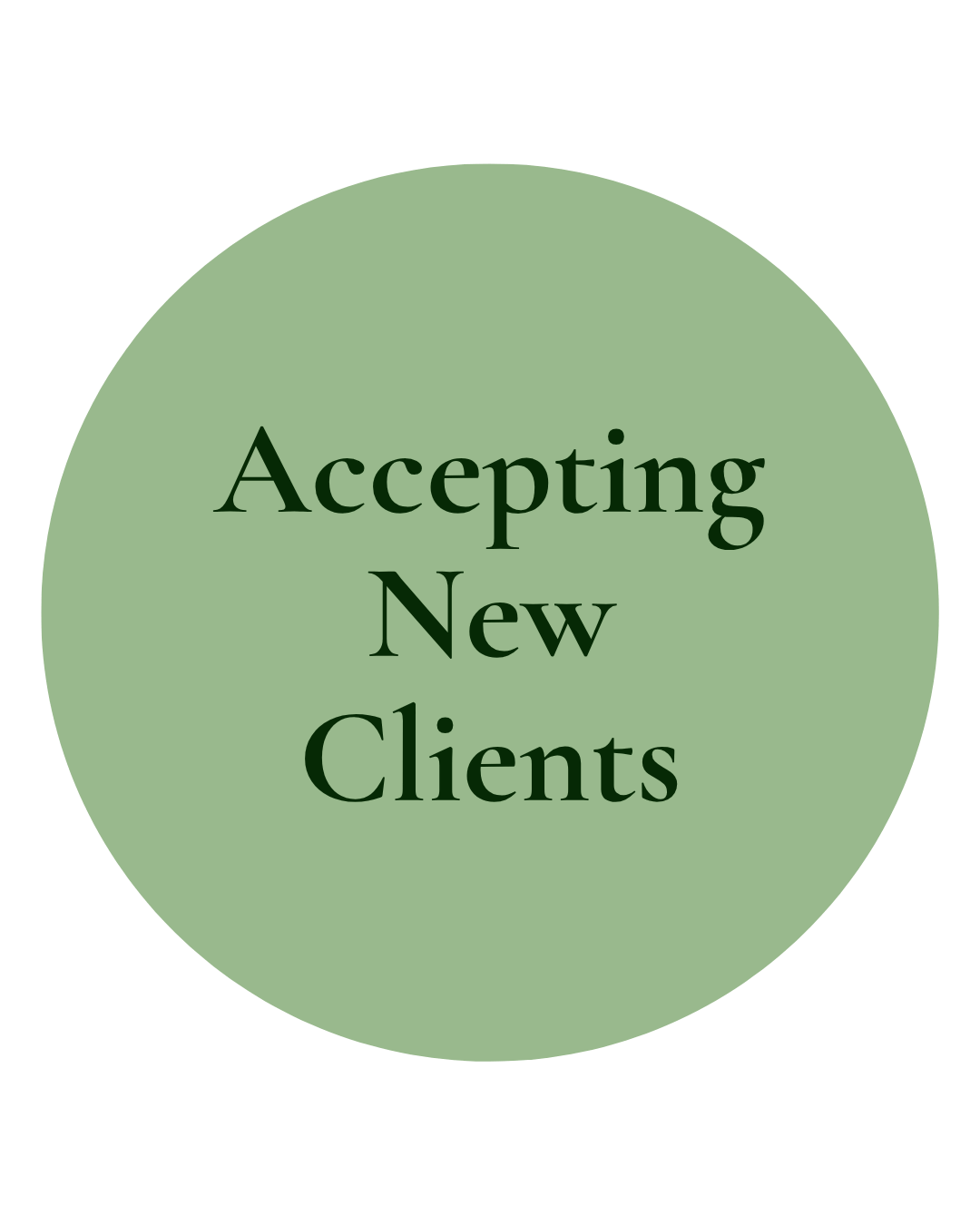 accepting new clients badge