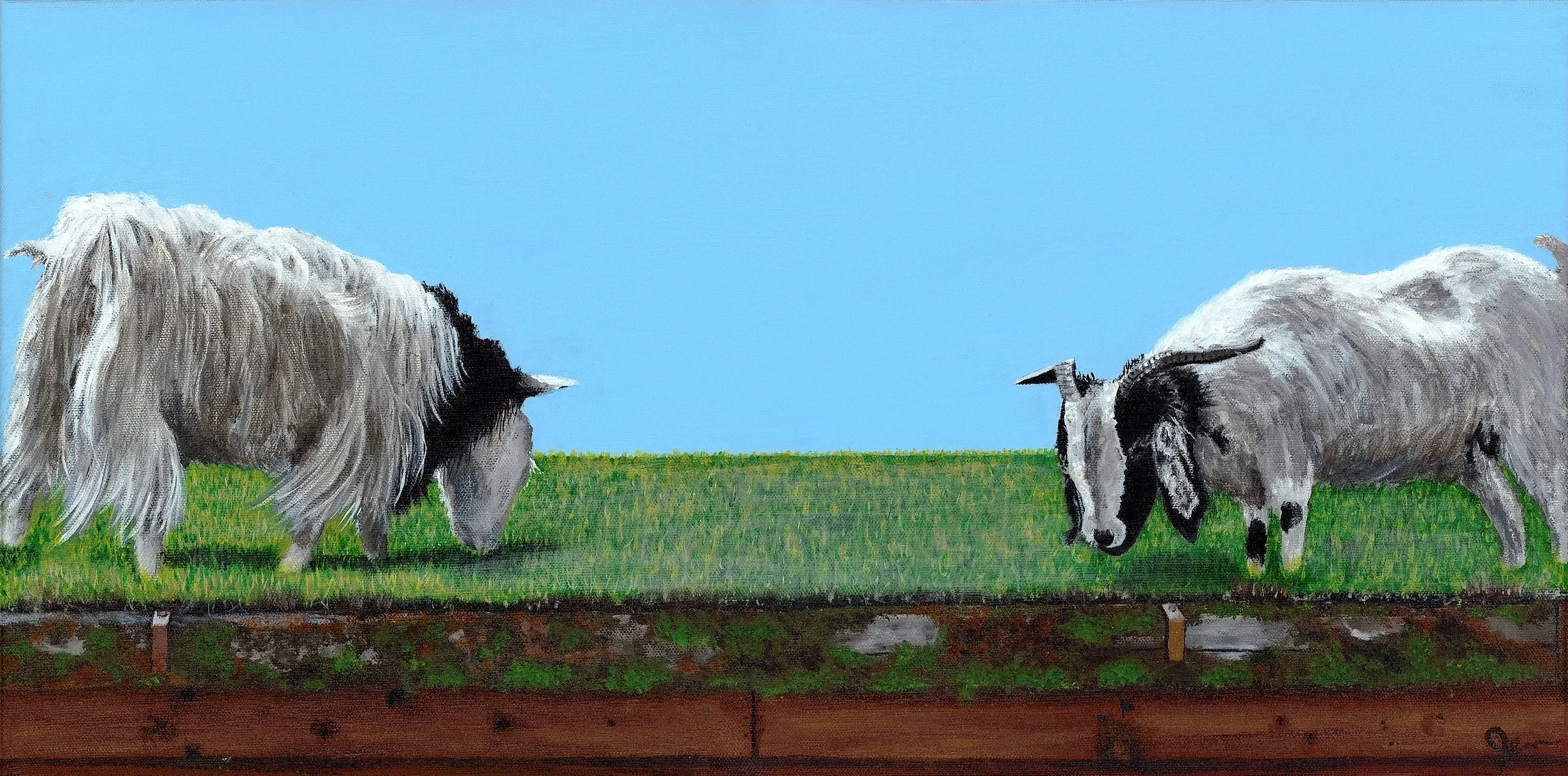 "Grazing" | 18 x 12  | 2025 | Jen Day