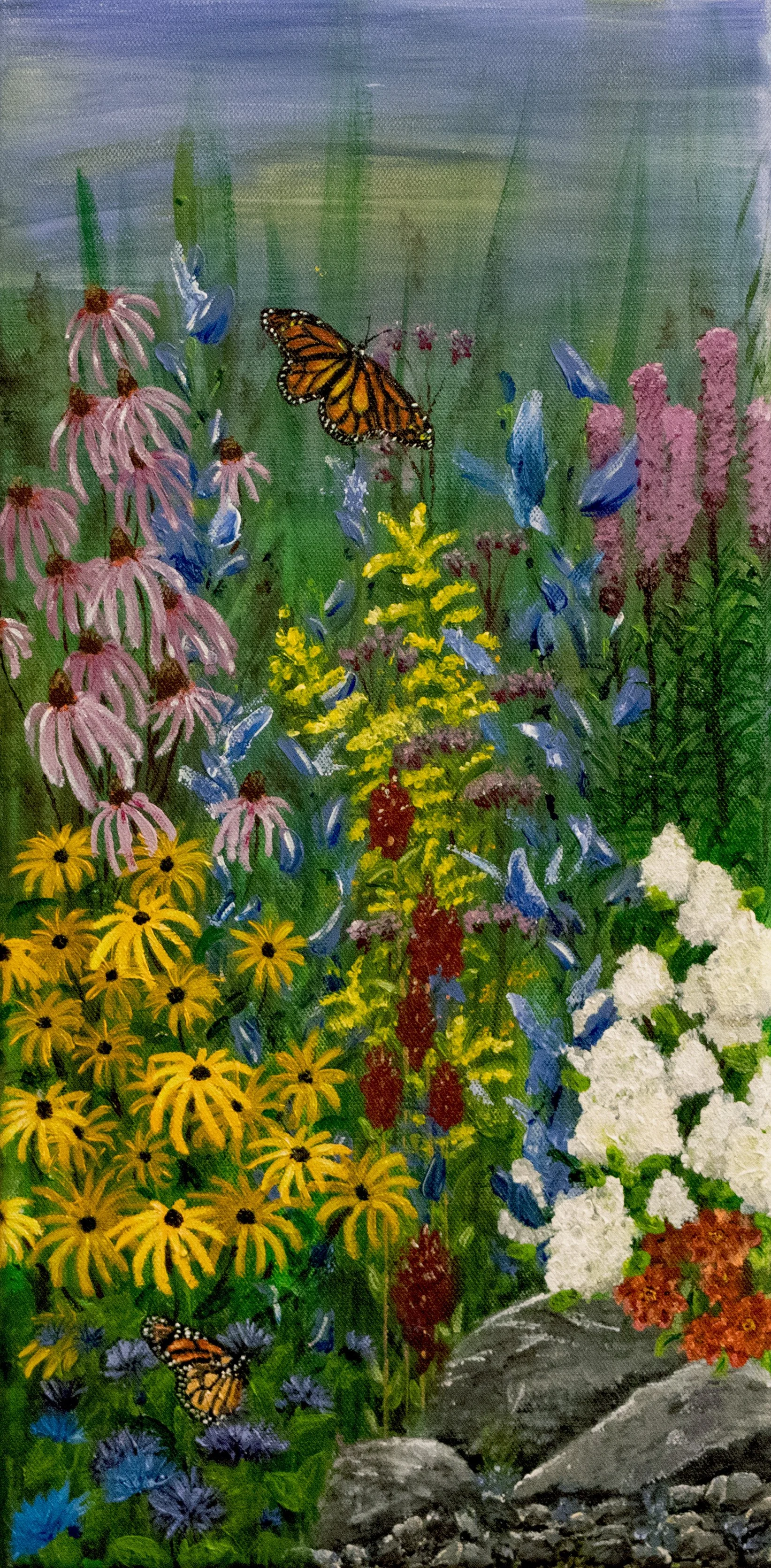 SOLD | "Butterfly Garden" | 10x20 | 2022 | Jen Day