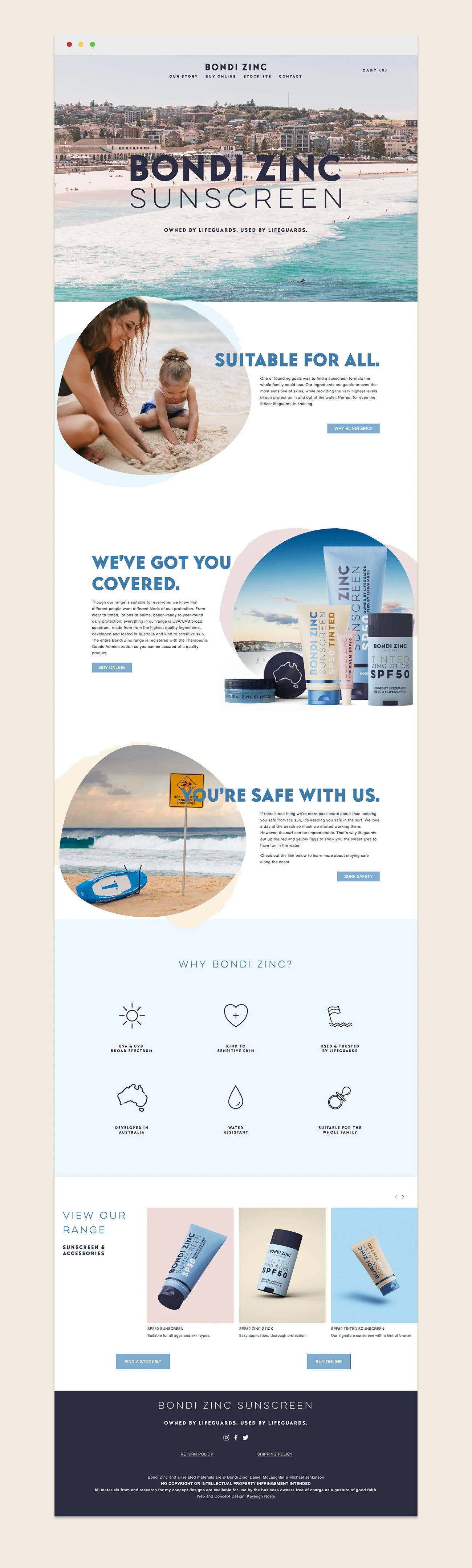 bondi zinc sunscreen