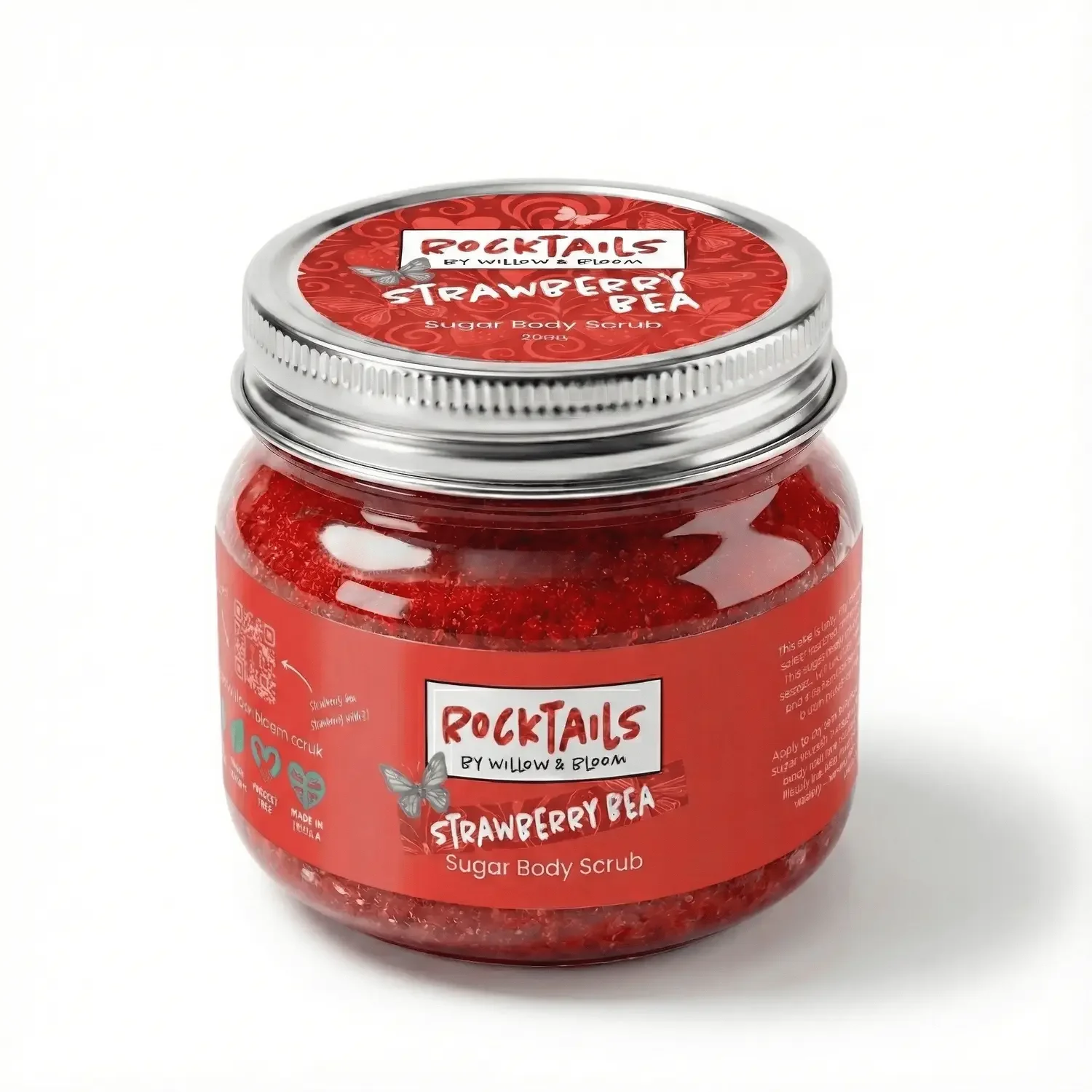 Strawberry Bea — Strawberry Daiquiri Sugar Scrub