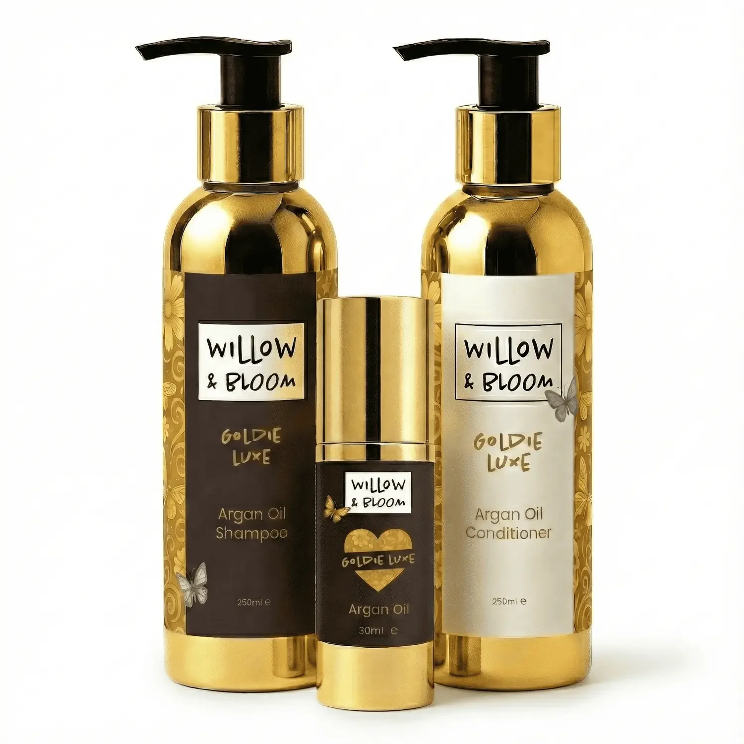 Goldie Luxe — Argan Oil Haircare Trio