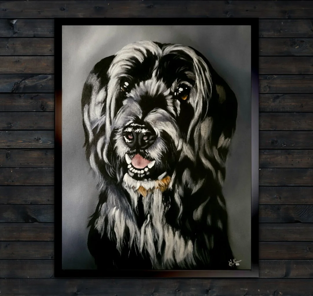 commission a pet portrait