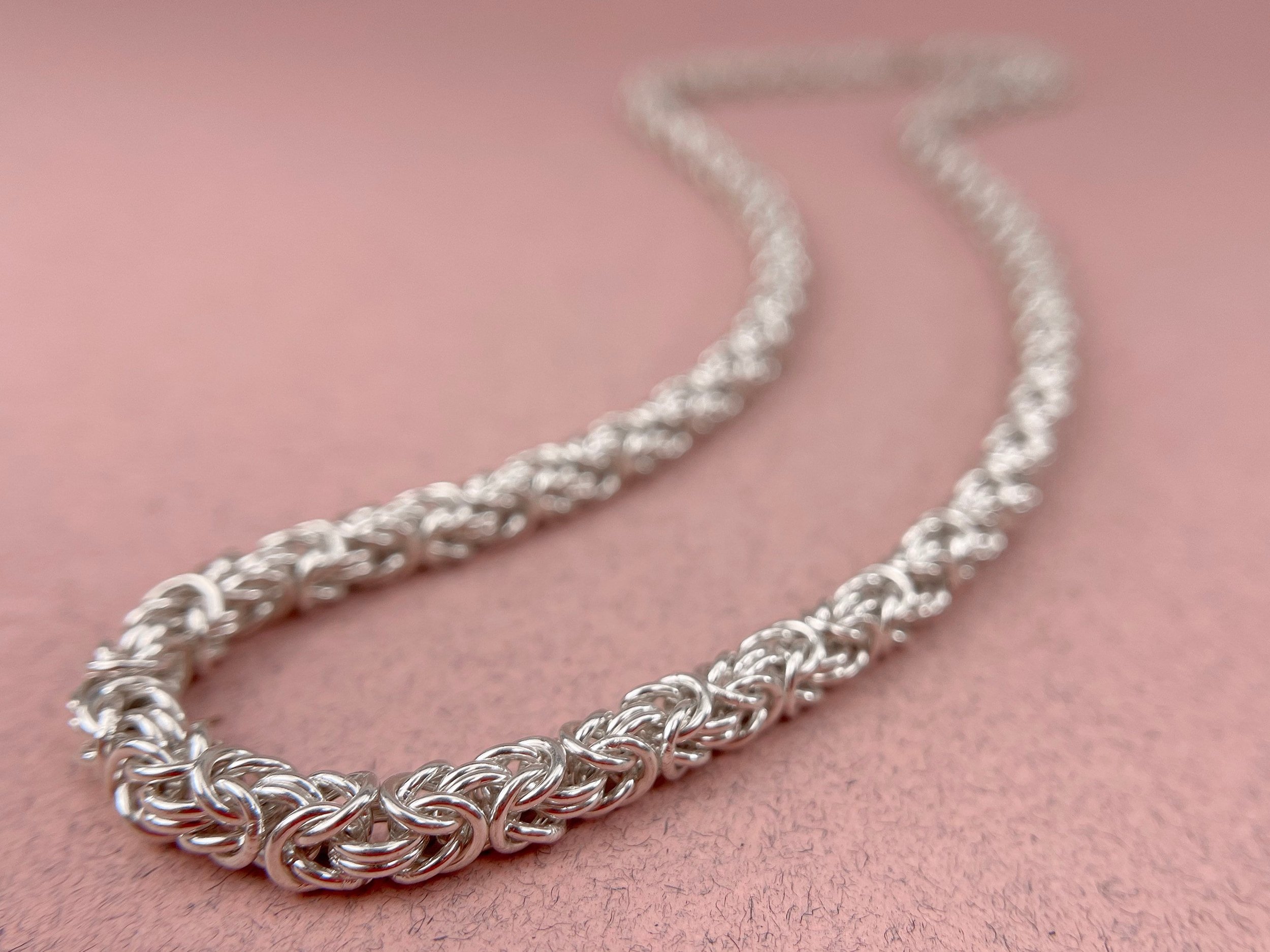 Byzantine Chain 925 Sterling Silver - George Art Jewels