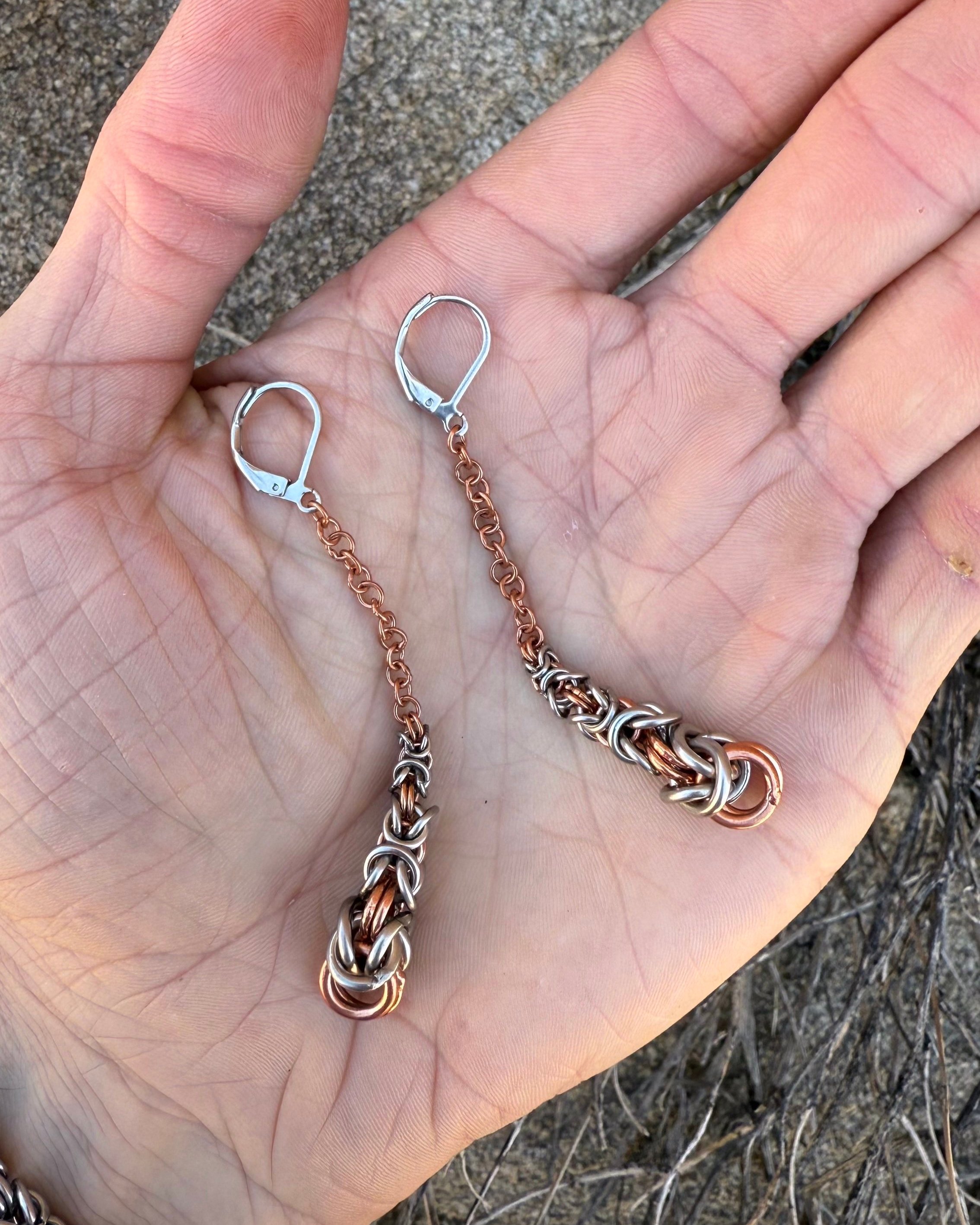 22-16g+Copper+Long+Byzantine+Teardrop+Earrings+.jpg