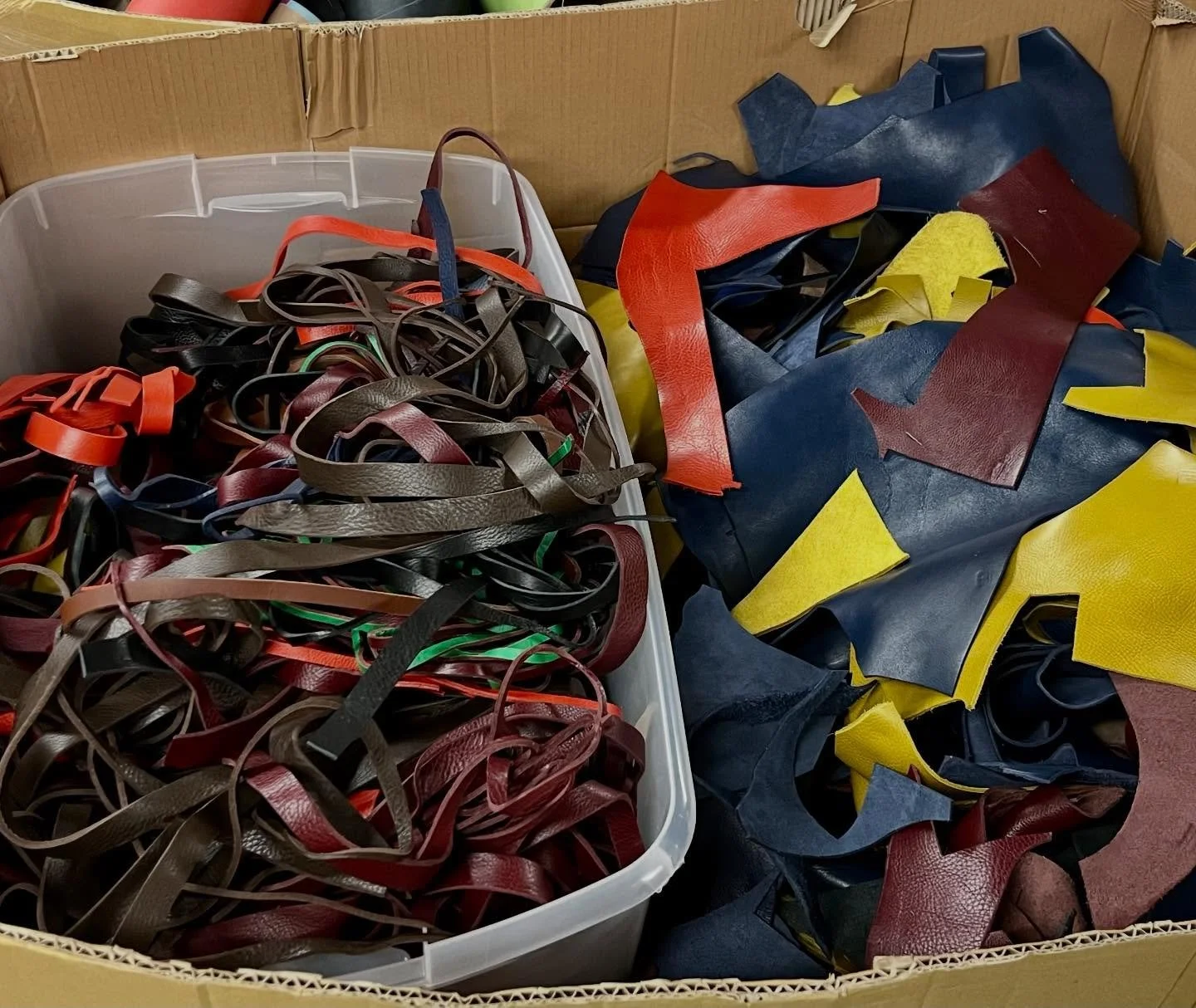 Thanks @lindquist.object for the beautiful leather donation! We are such fans ❤️