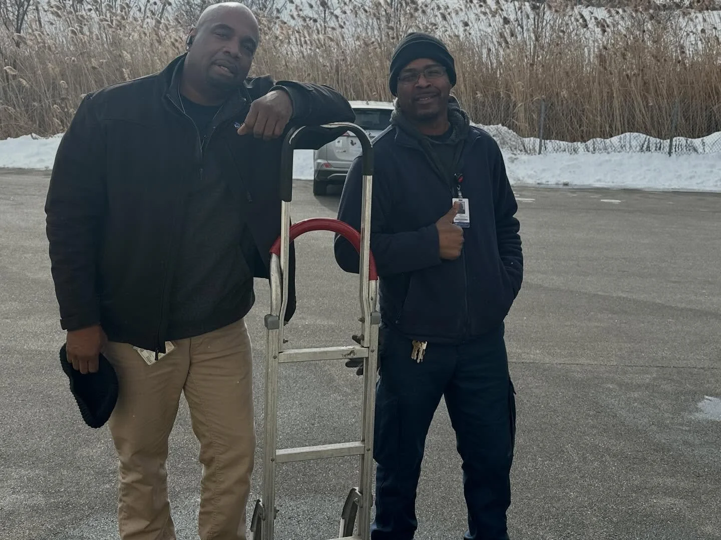 Huge thank you to the @johnsonandwales Office of Sustainability for a very generous donation of paper. We are so grateful for your partnership!