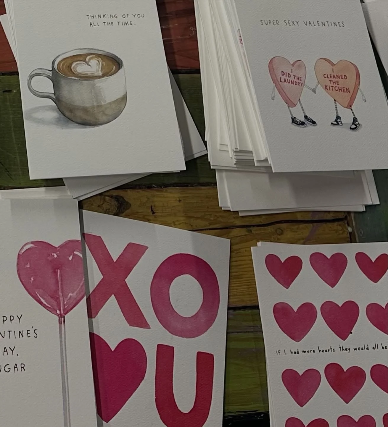 It&rsquo;s not too late to find the sweetest Valentine&rsquo;s Day card from the fabulous @efrancespaper

 ❤️🩷🧡💛💚💙💜 

Our weekend hours are 12-4 on Saturday and Sunday!