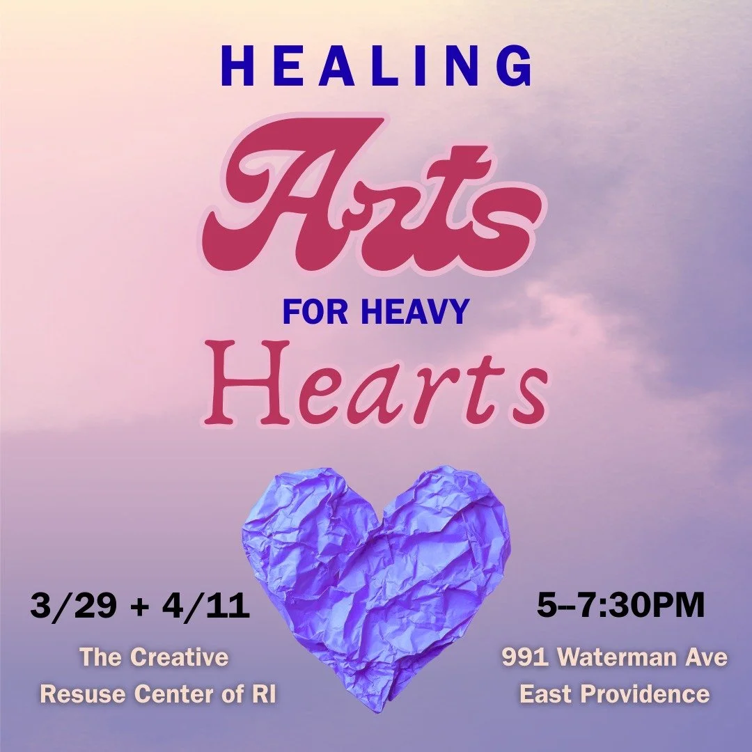 Please us for a special program called "Healing Arts for Heavy Hearts" which will take place on March 29th or May 11th from 5:00pm-7:30pm.

As a community we have been experiencing and/or witnessing catastrophic violence locally, nationally