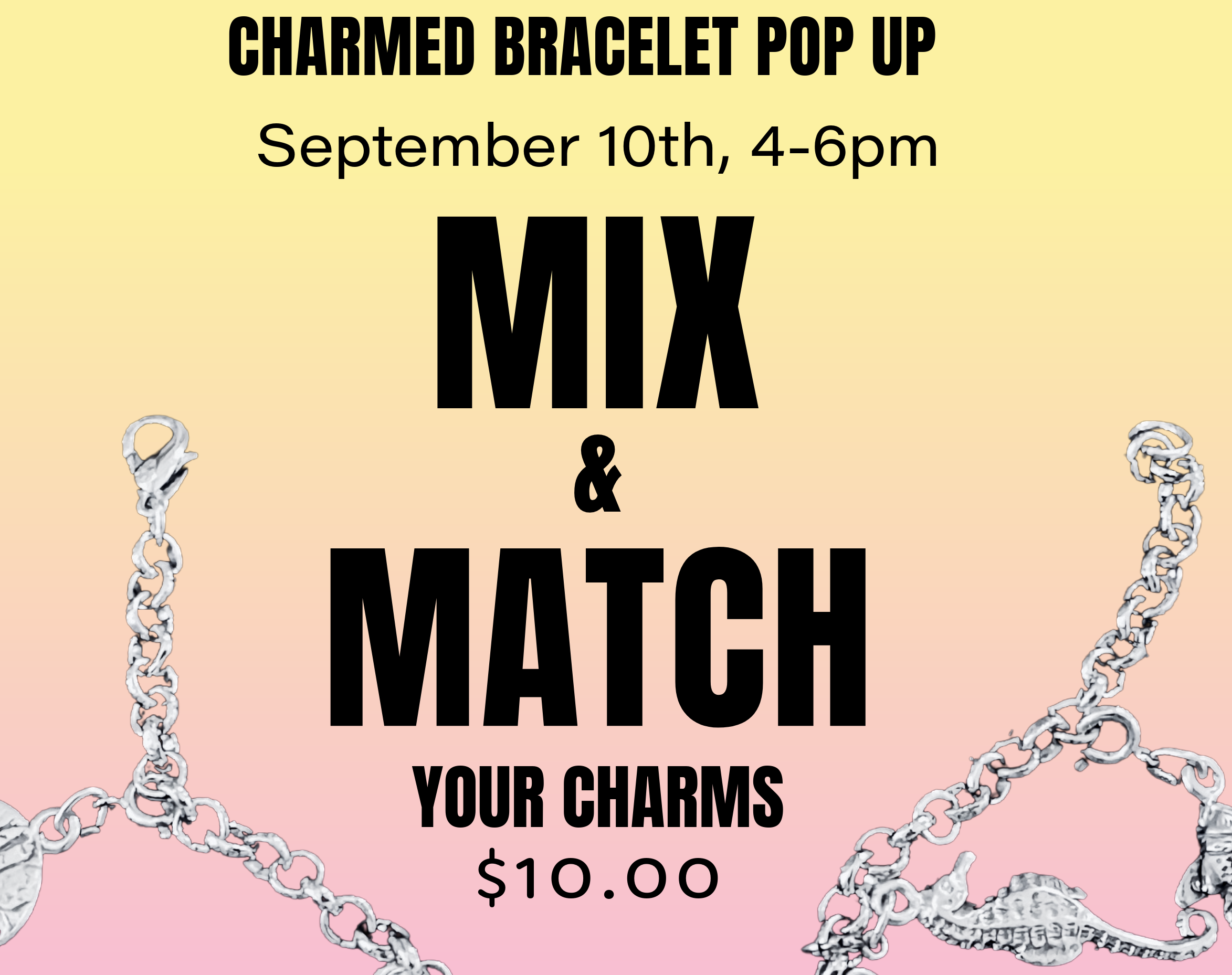 Charmed Bracelet Pop Up